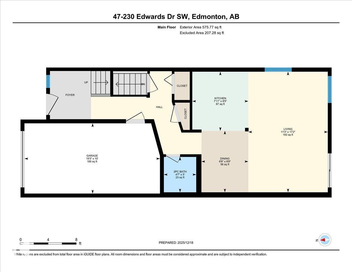 View of floor plan / room layout - 47 230 Edwards Drive, Edmonton, AB - Other