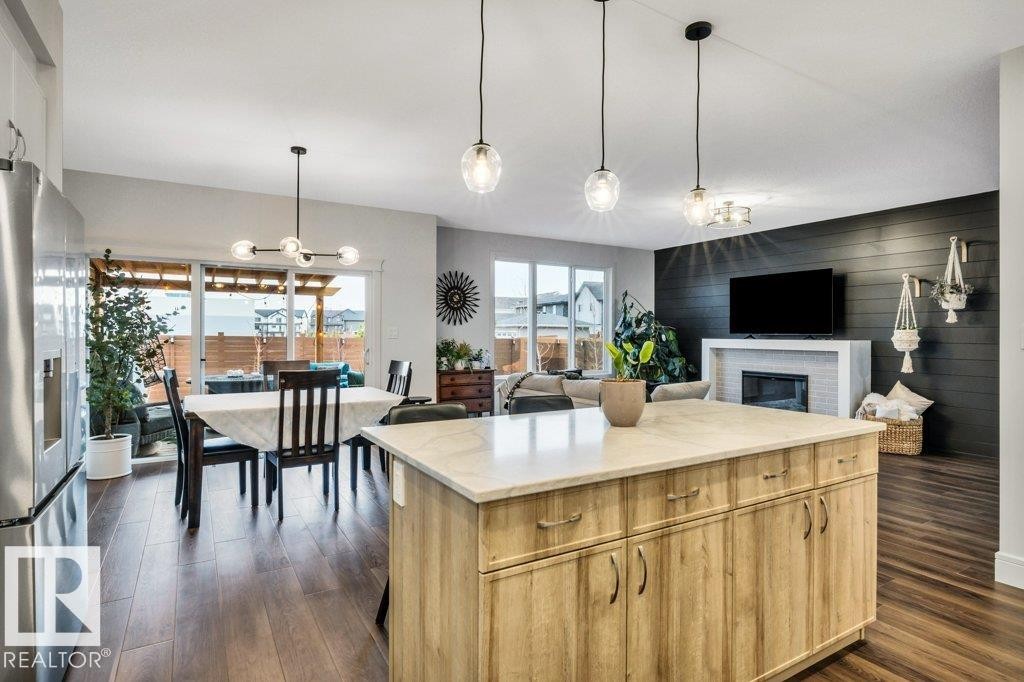 158 Jennifer Crescent, St. Albert, AB - Indoor With Fireplace
