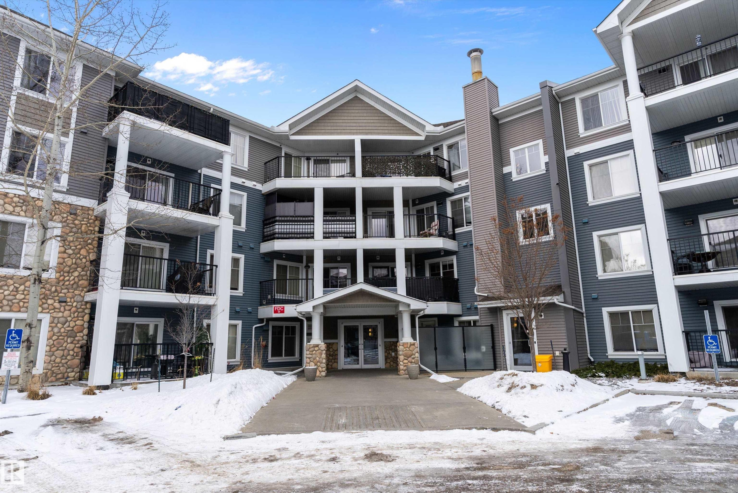 402 6084 Stanton Drive, Edmonton, AB - Outdoor With Balcony With Facade