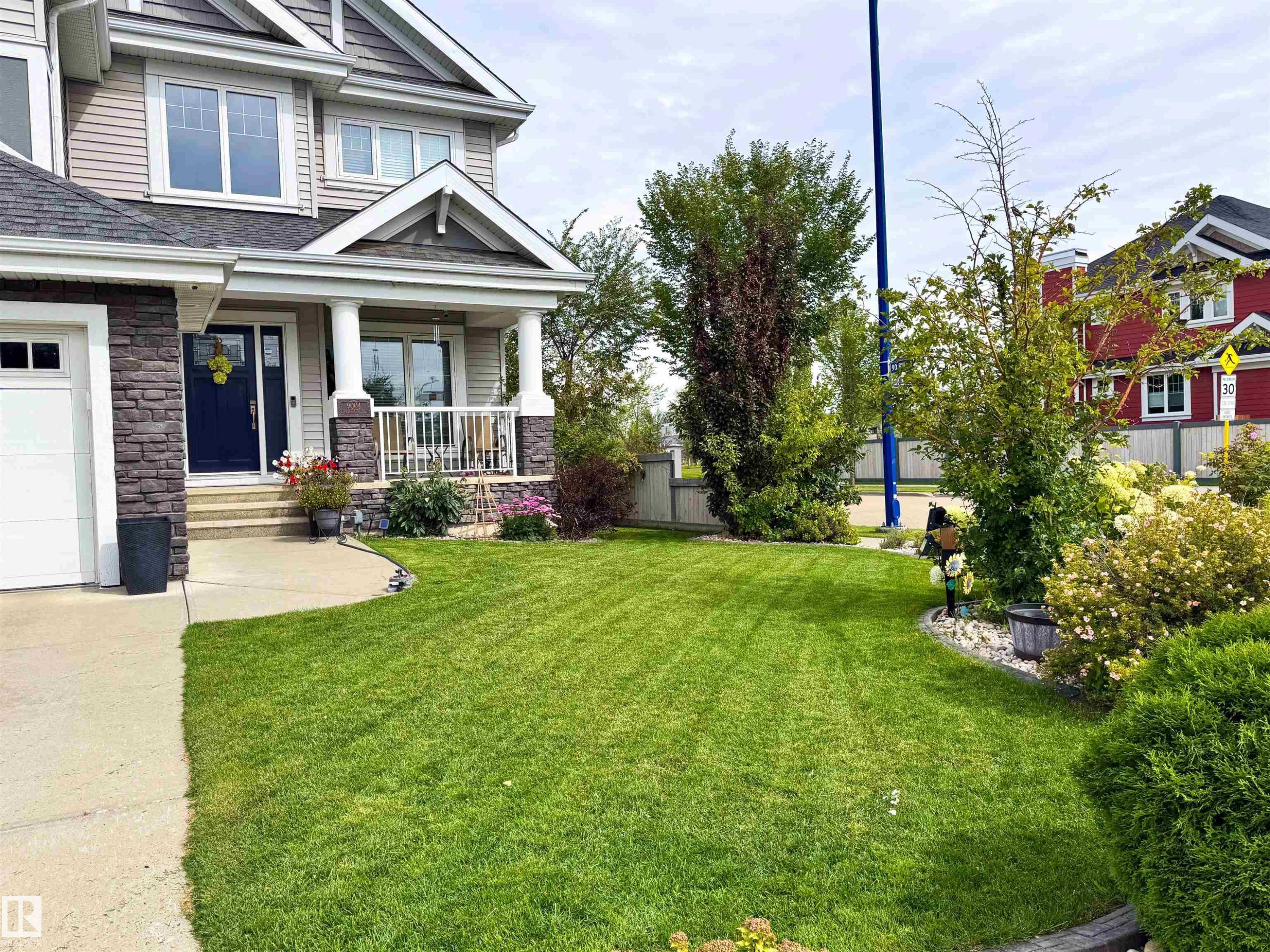 9004 24 Avenue, Edmonton, AB - Outdoor With Deck Patio Veranda With Facade