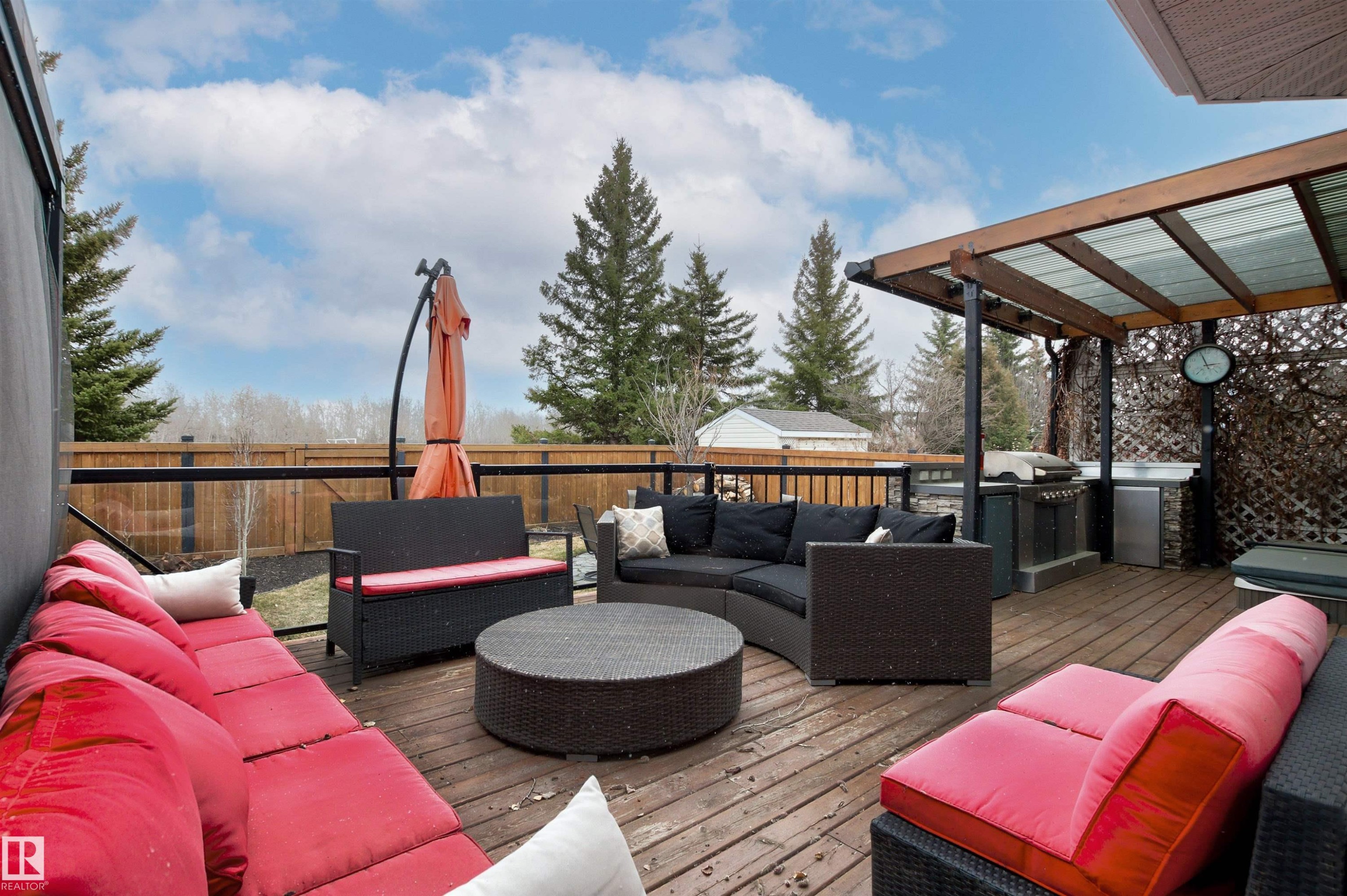 46 Hillcrest Place, St. Albert, AB - Outdoor With Deck Patio Veranda With Exterior