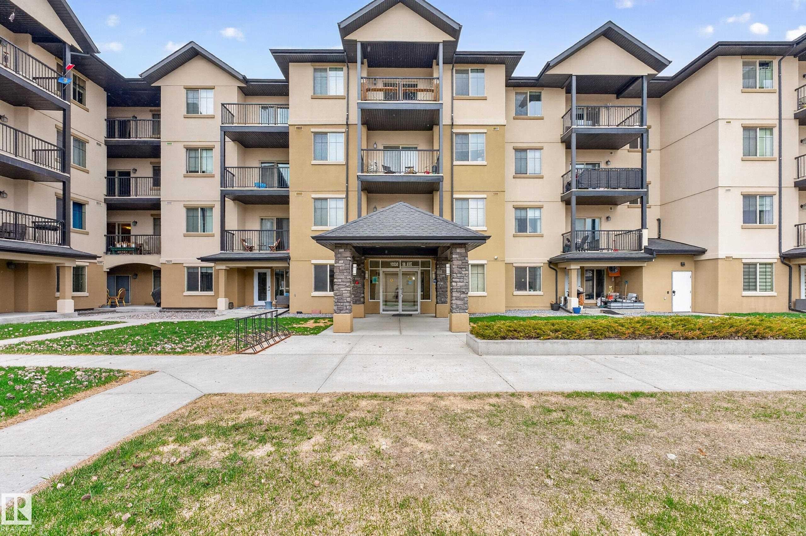 413 10530 56 Avenue, Edmonton, AB - Outdoor With Balcony With Facade