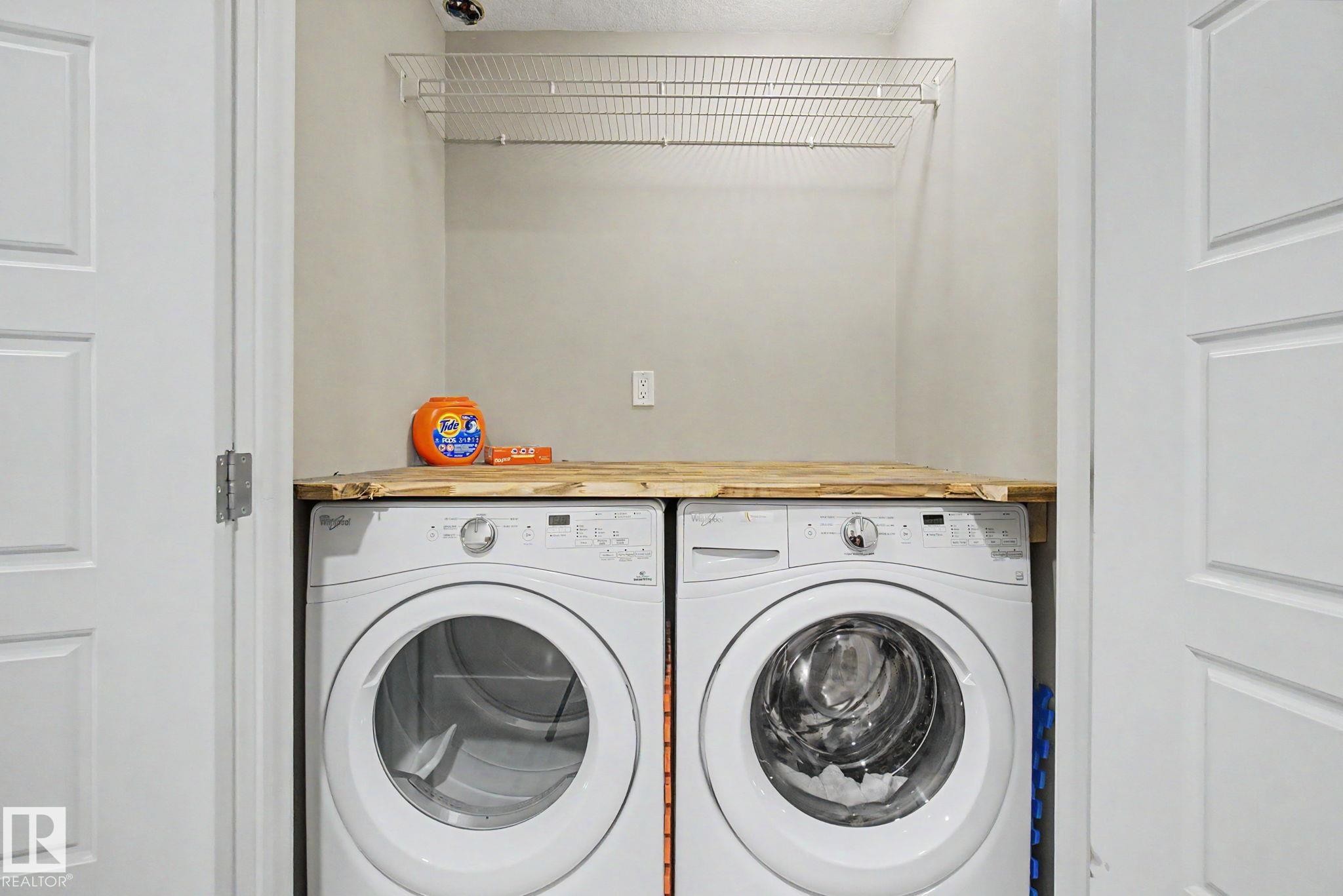 121 401 Southfork Drive, Leduc, AB - Indoor Photo Showing Laundry Room