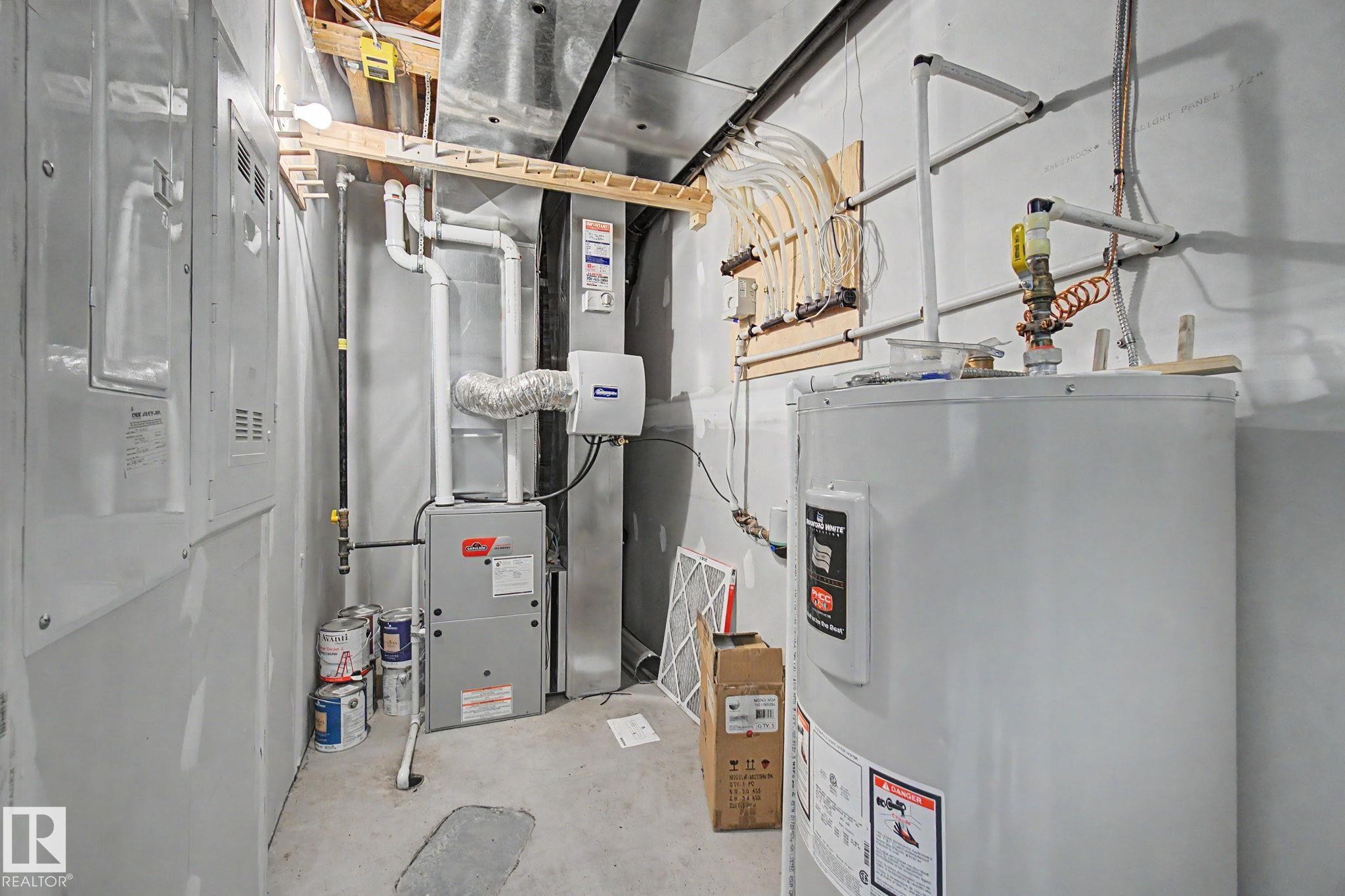 121 401 Southfork Drive, Leduc, AB - Indoor Photo Showing Basement