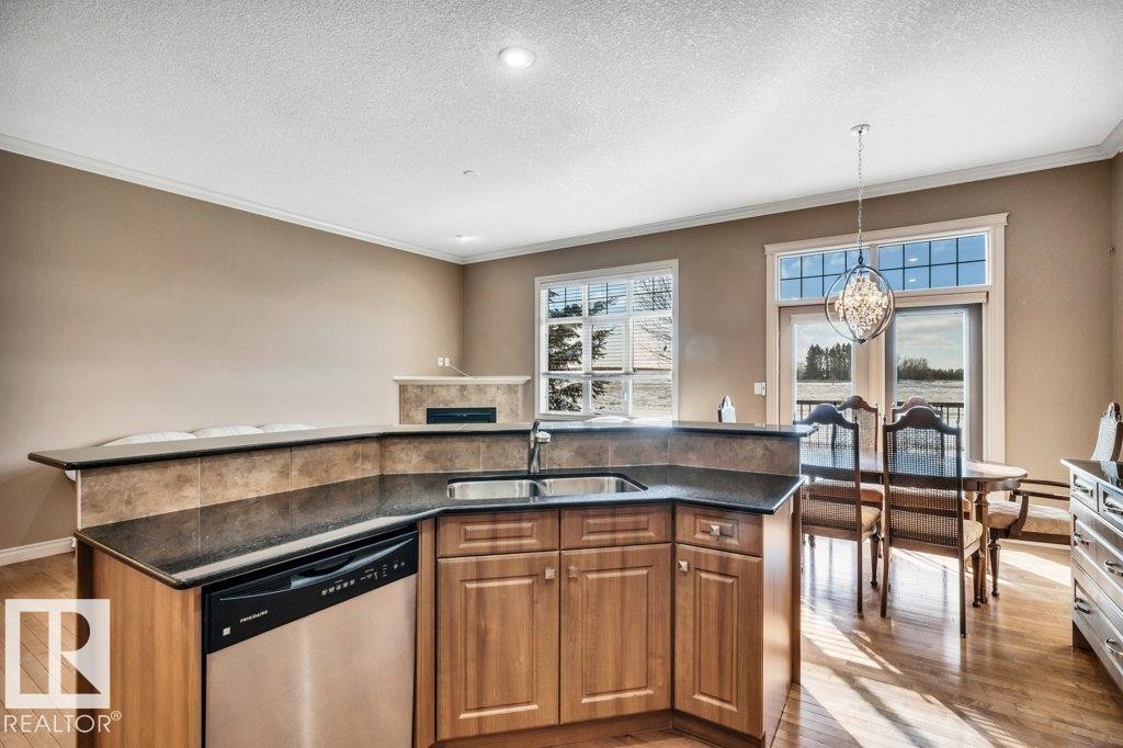 17 12610 15 Avenue, Edmonton, AB - Indoor Photo Showing Kitchen With Double Sink