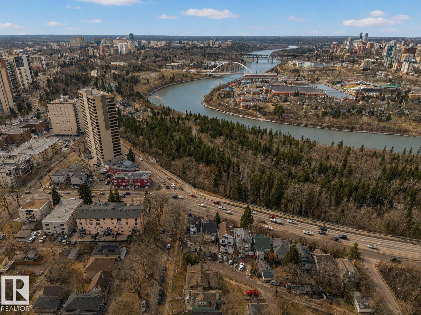 9205 99 Street, Edmonton, AB - Outdoor With View