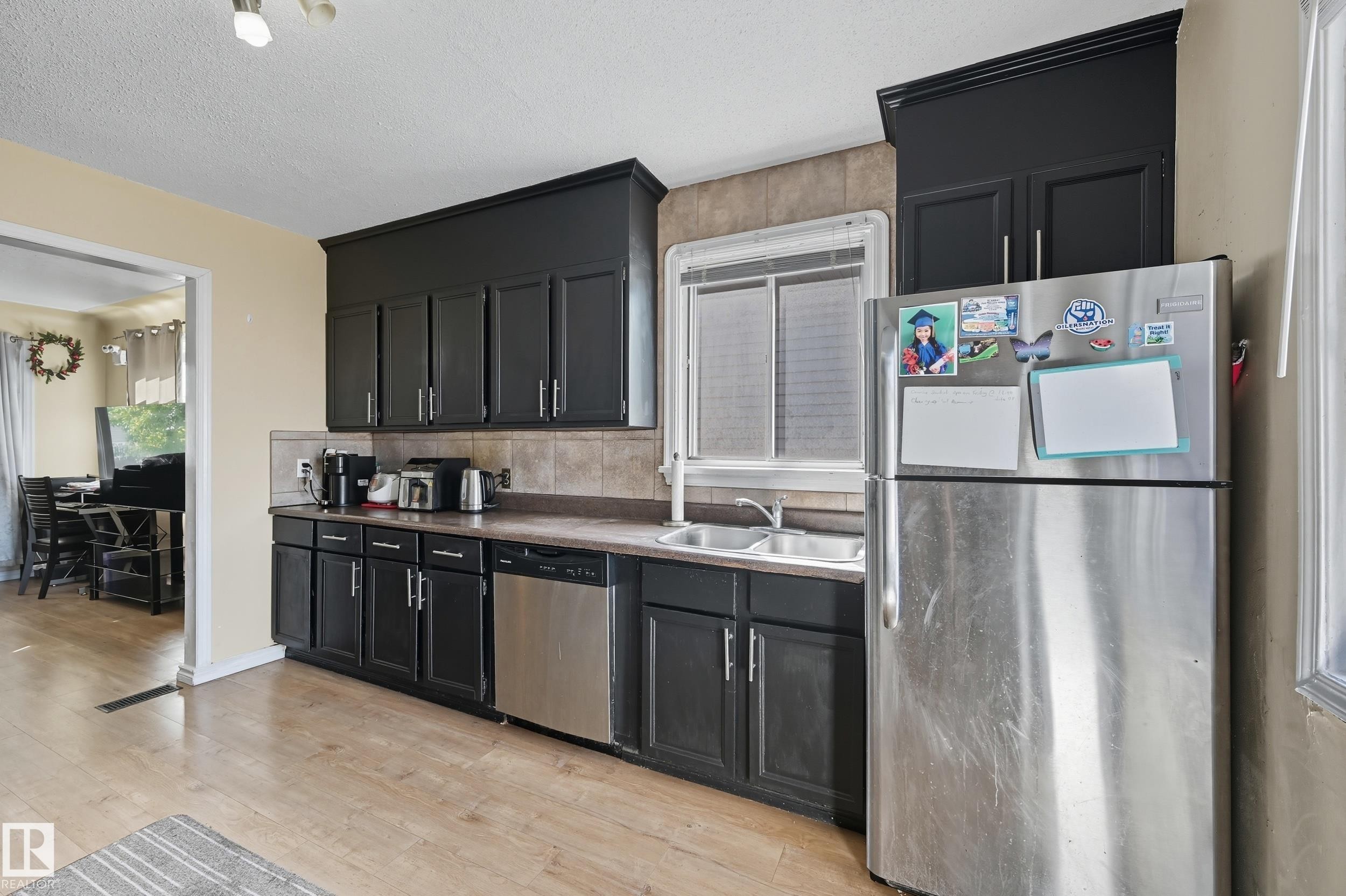 11908 71 Street, Edmonton, AB - Indoor Photo Showing Kitchen With Double Sink