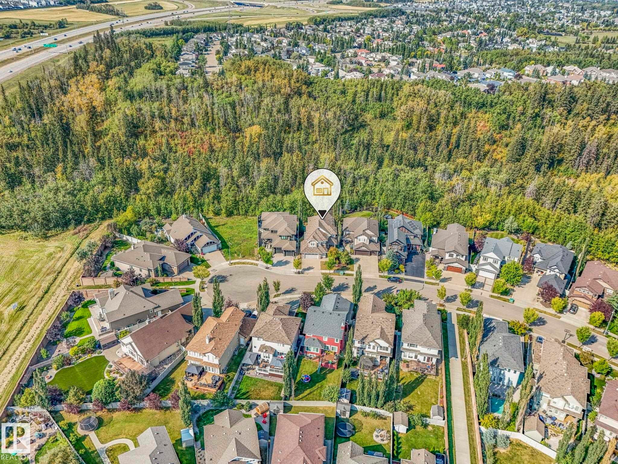 1232 Chahley Landing, Edmonton, AB - Outdoor With View