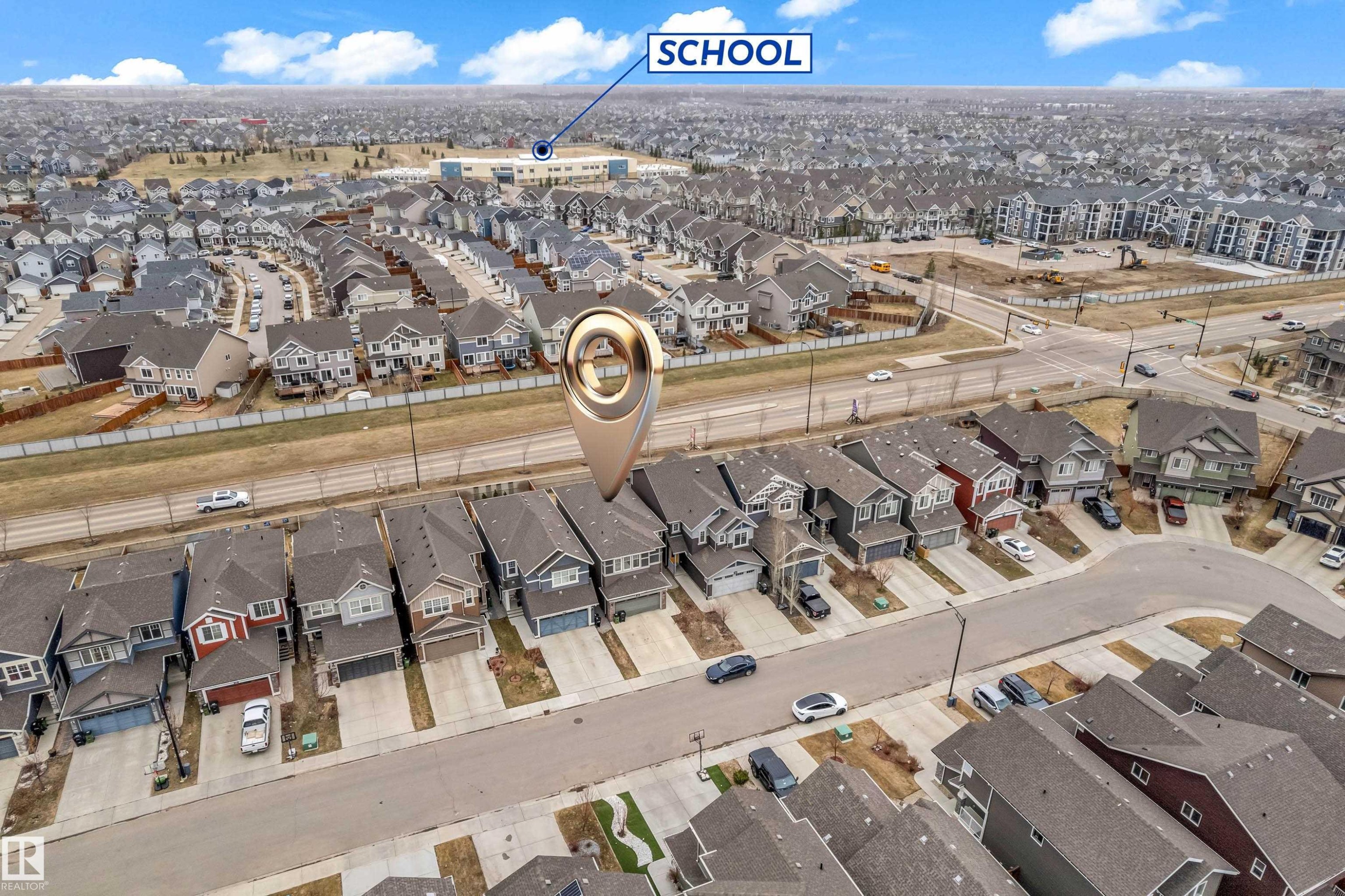 3545 Cherry Landing, Edmonton, AB - Outdoor With View
