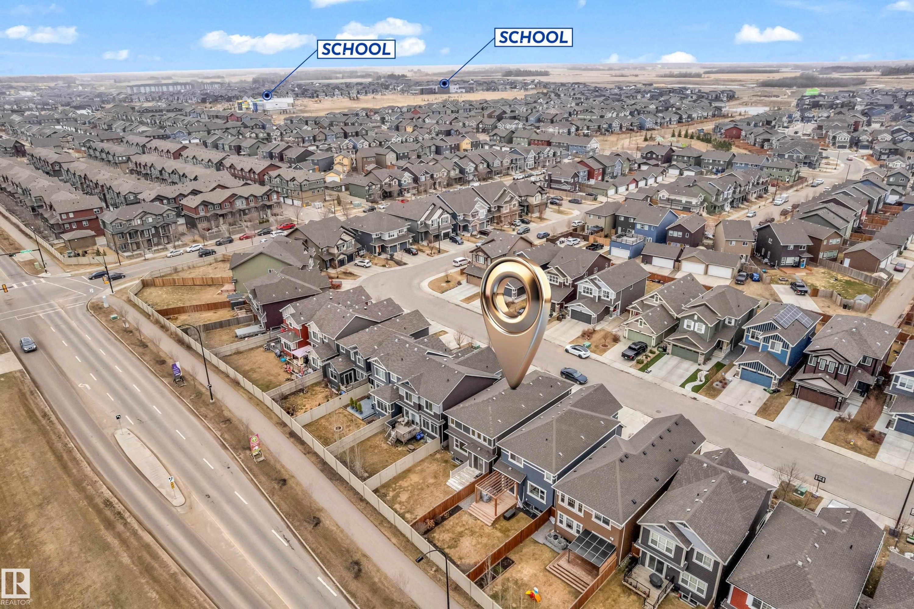 3545 Cherry Landing, Edmonton, AB - With View