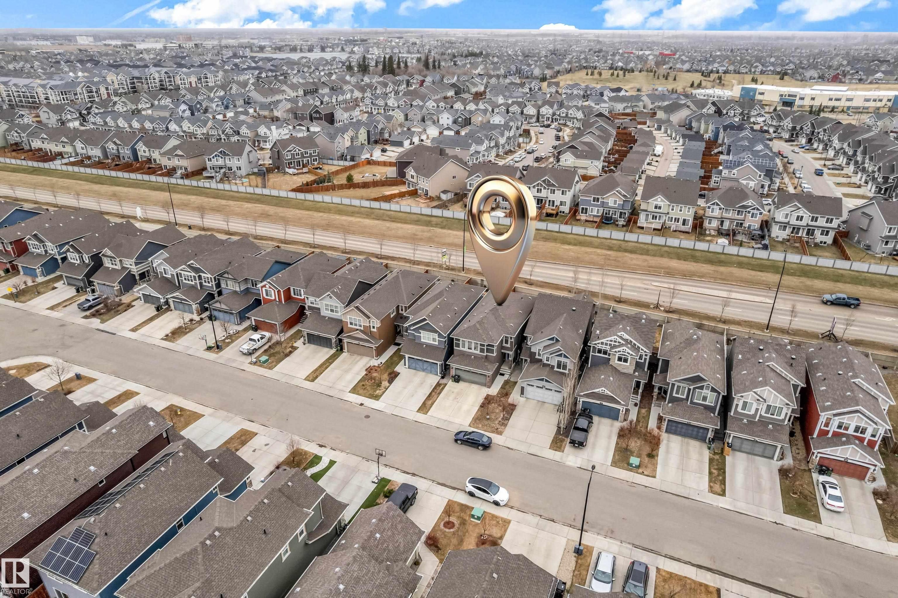 3545 Cherry Landing, Edmonton, AB - Outdoor With View