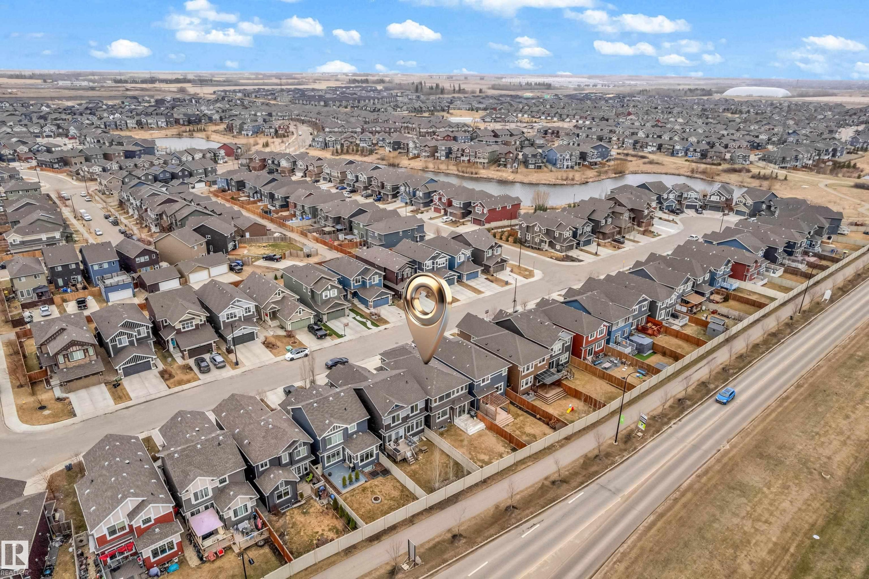 3545 Cherry Landing, Edmonton, AB - Outdoor With View