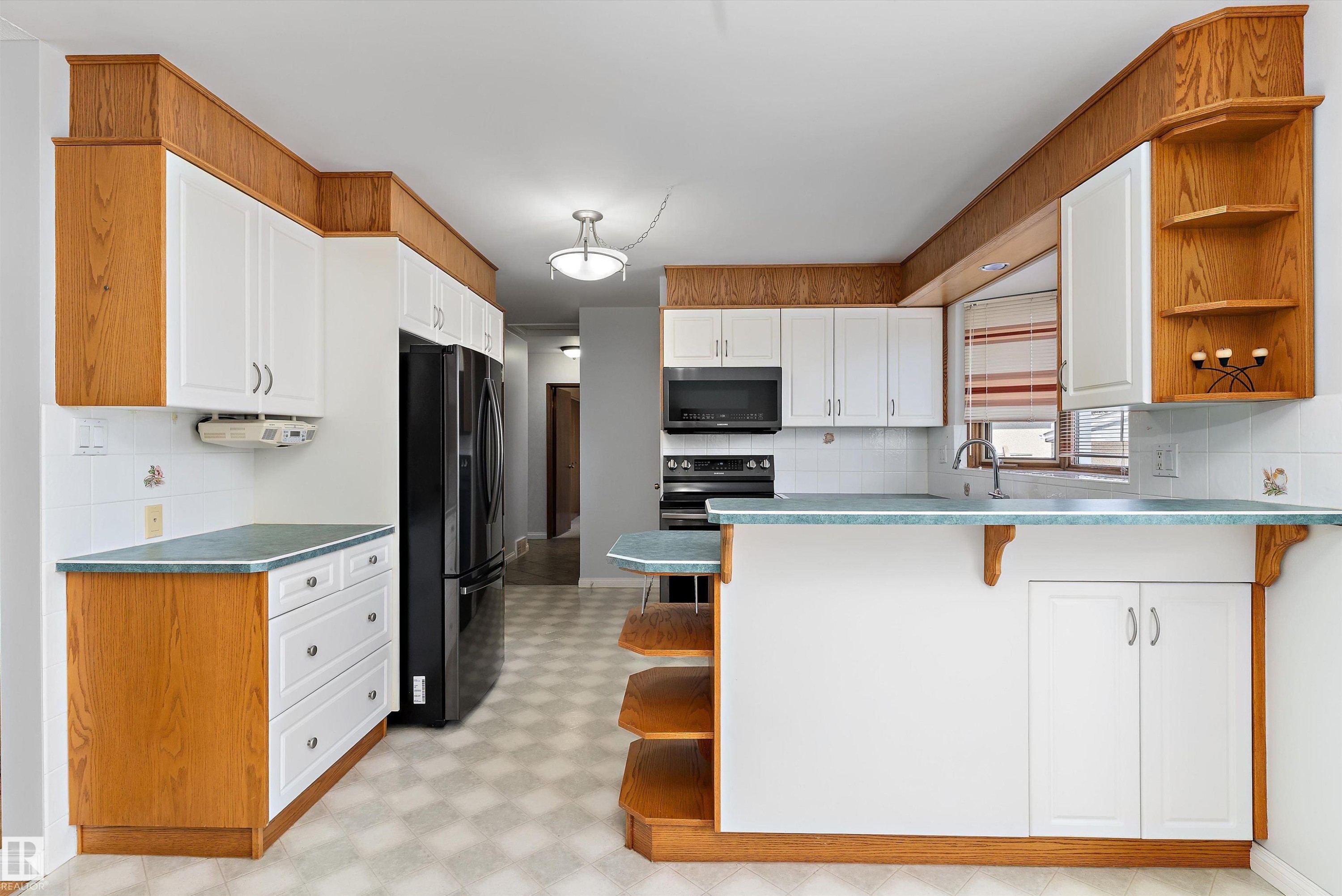 9411 68A Street, Edmonton, AB - Indoor Photo Showing Kitchen