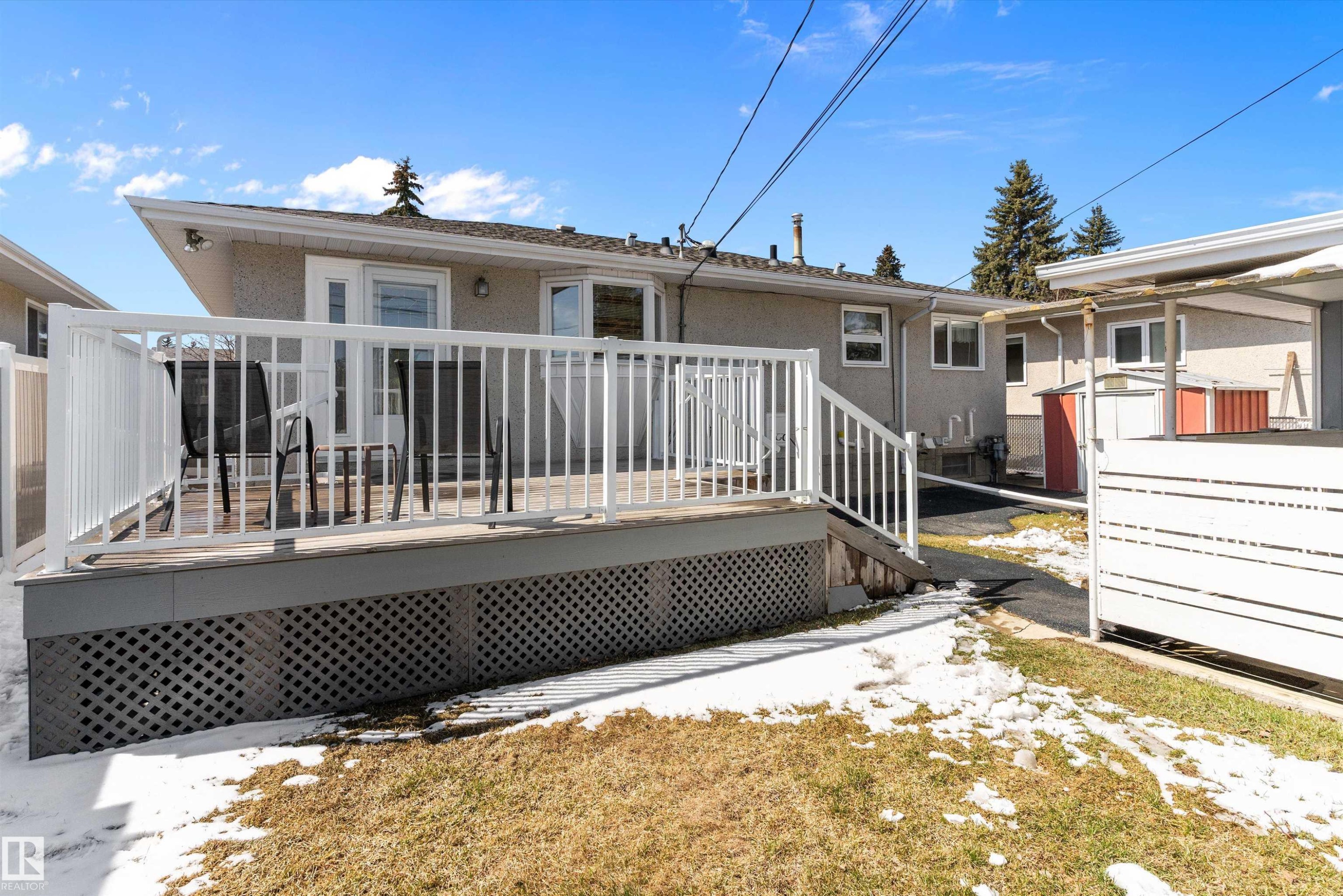 9411 68A Street, Edmonton, AB - Outdoor With Deck Patio Veranda