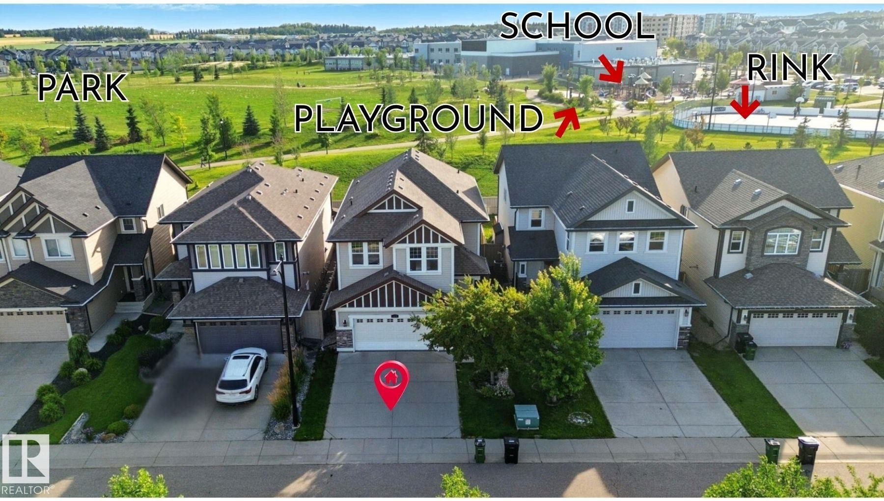 3875 Agar Green, Edmonton, AB - Outdoor With Facade