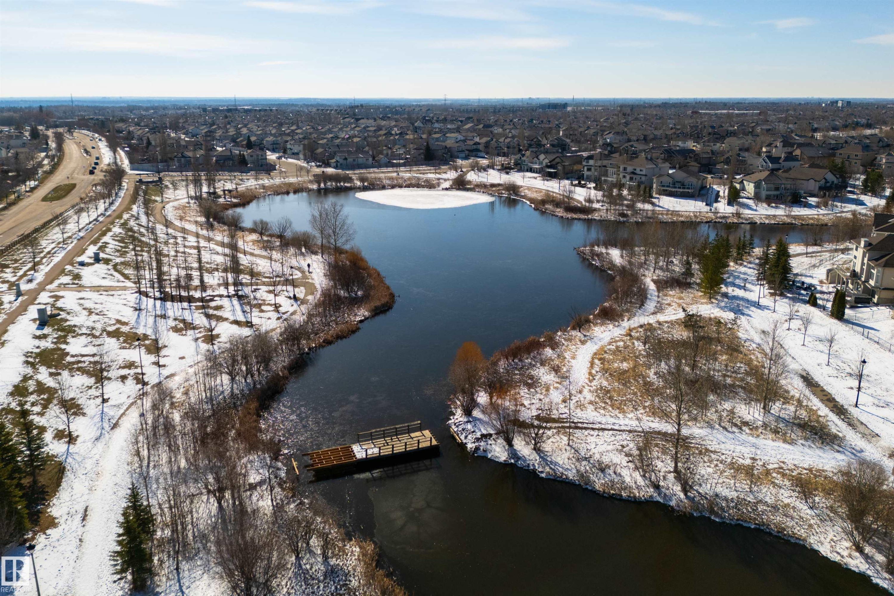 219 7508 Getty Gate, Edmonton, AB - Outdoor With Body Of Water With View