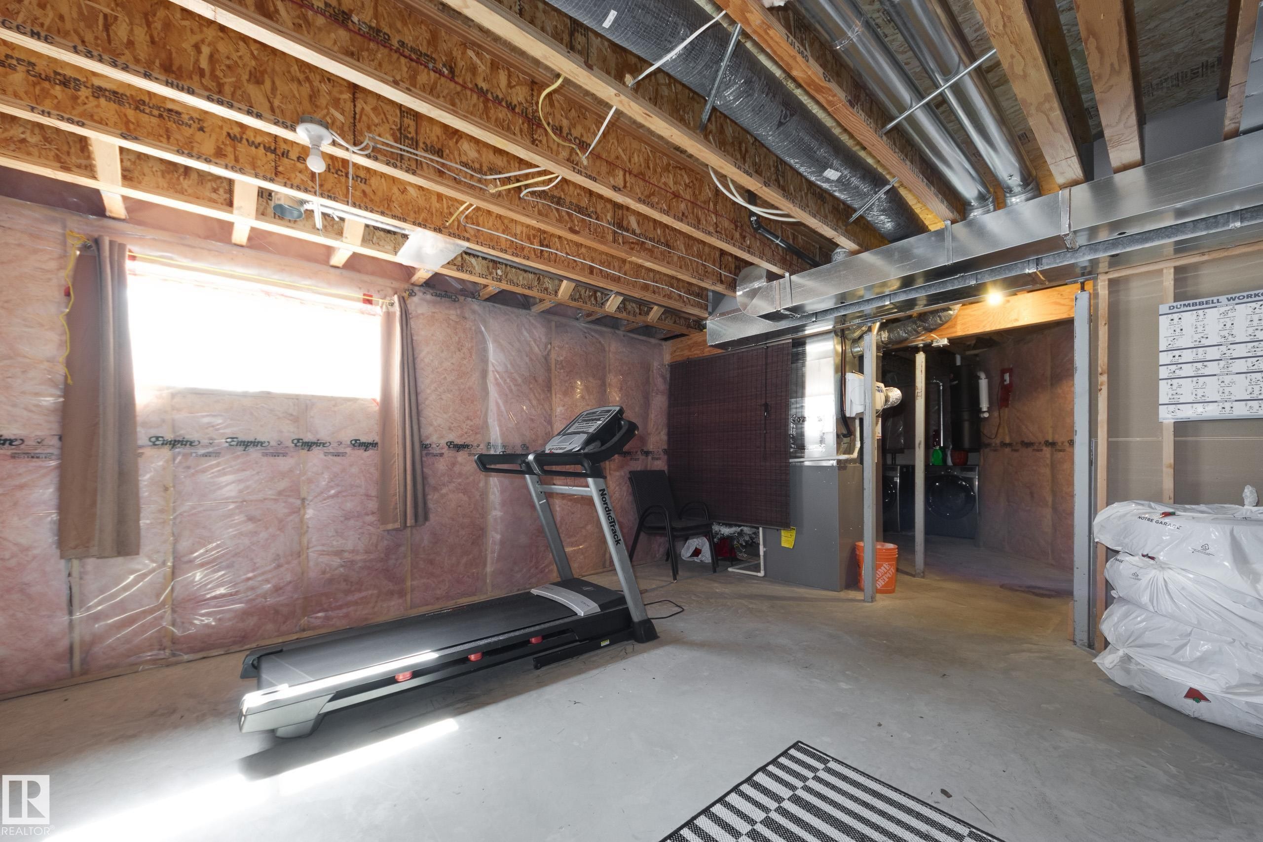 17104 7A Avenue, Edmonton, AB - Indoor Photo Showing Basement