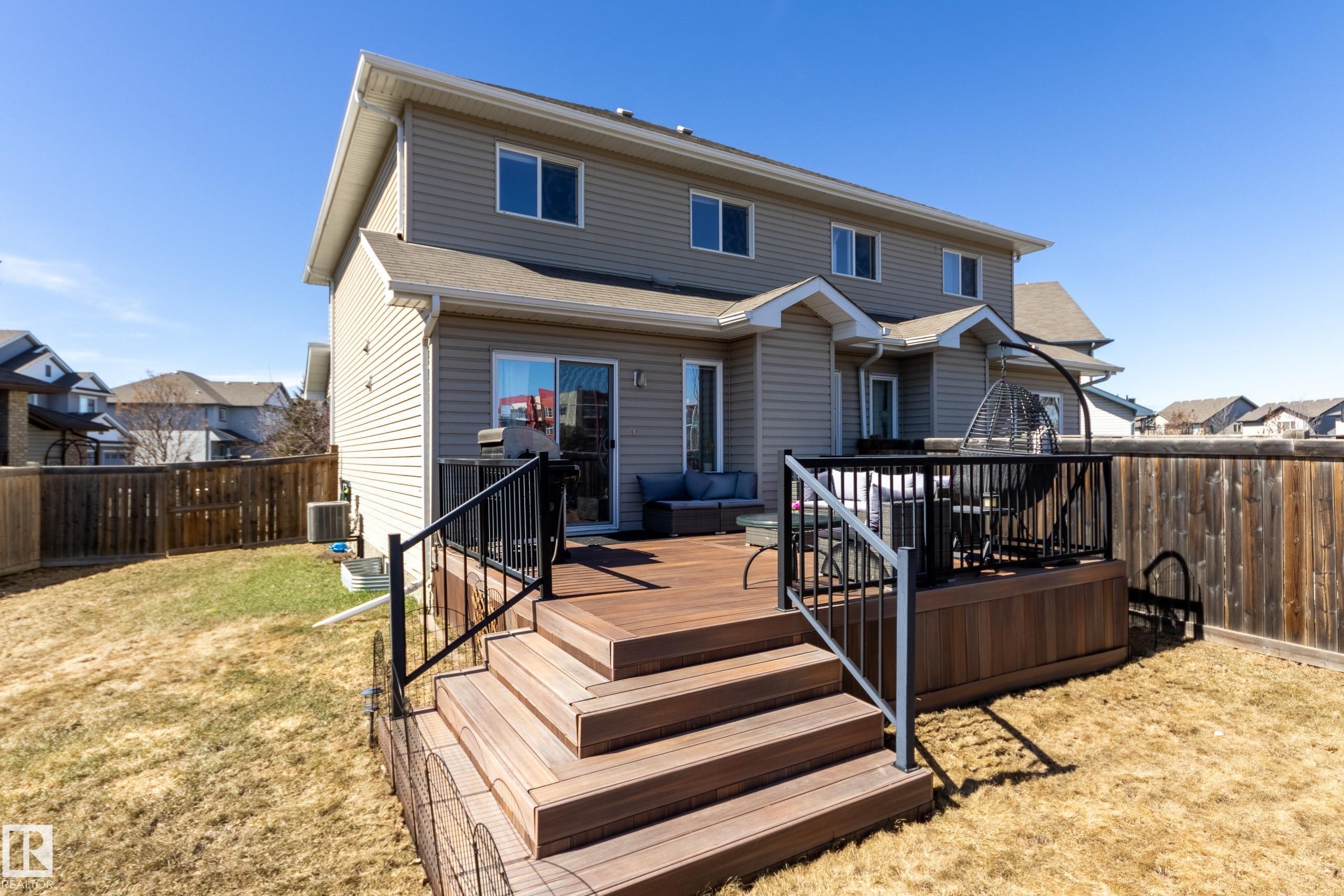 17104 7A Avenue, Edmonton, AB - Outdoor With Deck Patio Veranda With Exterior