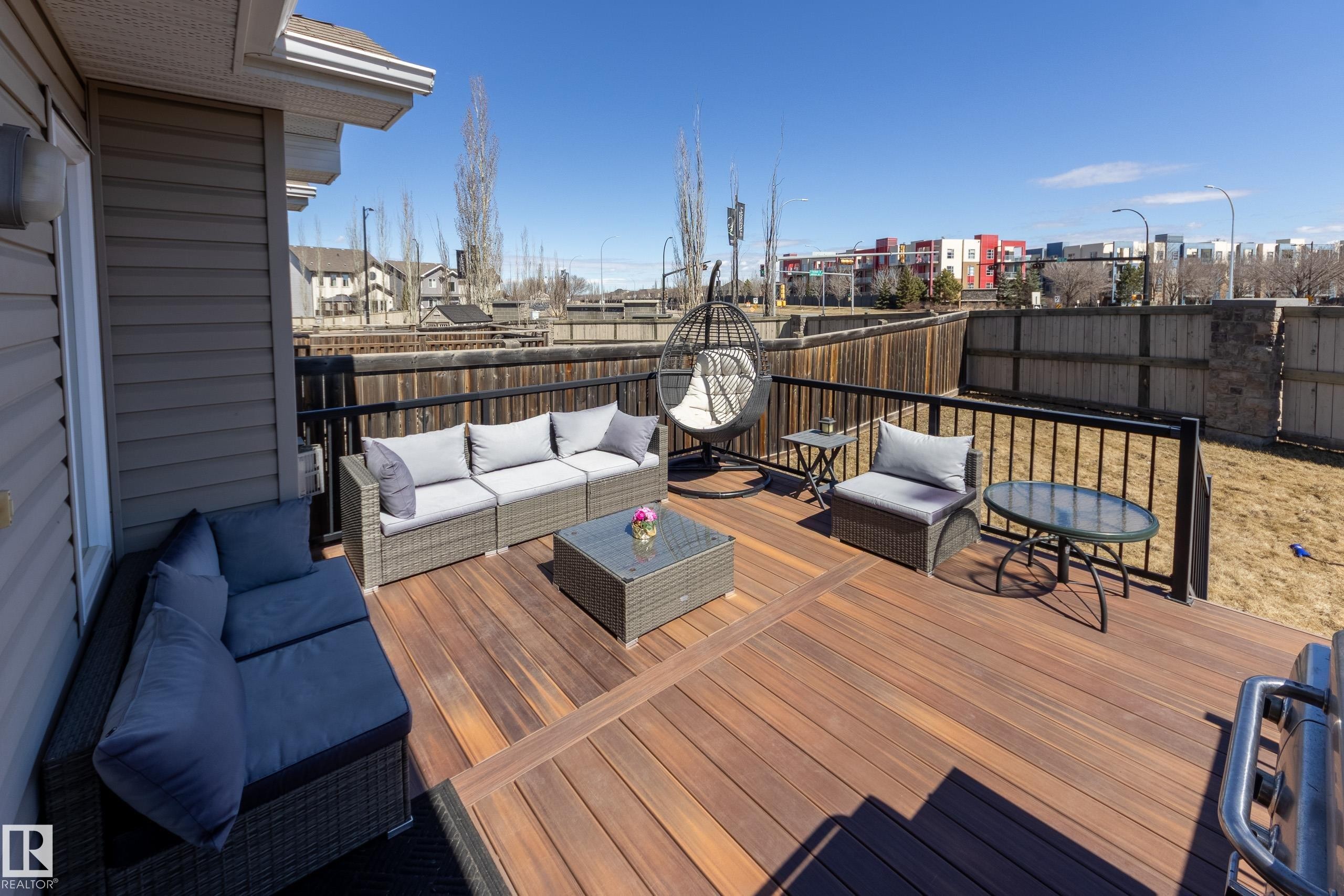 17104 7A Avenue, Edmonton, AB - Outdoor With Deck Patio Veranda With Exterior