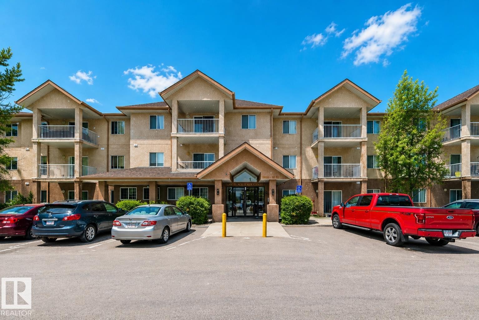 #102 16221 95 St Nw, Edmonton, AB - Outdoor With Balcony With Facade