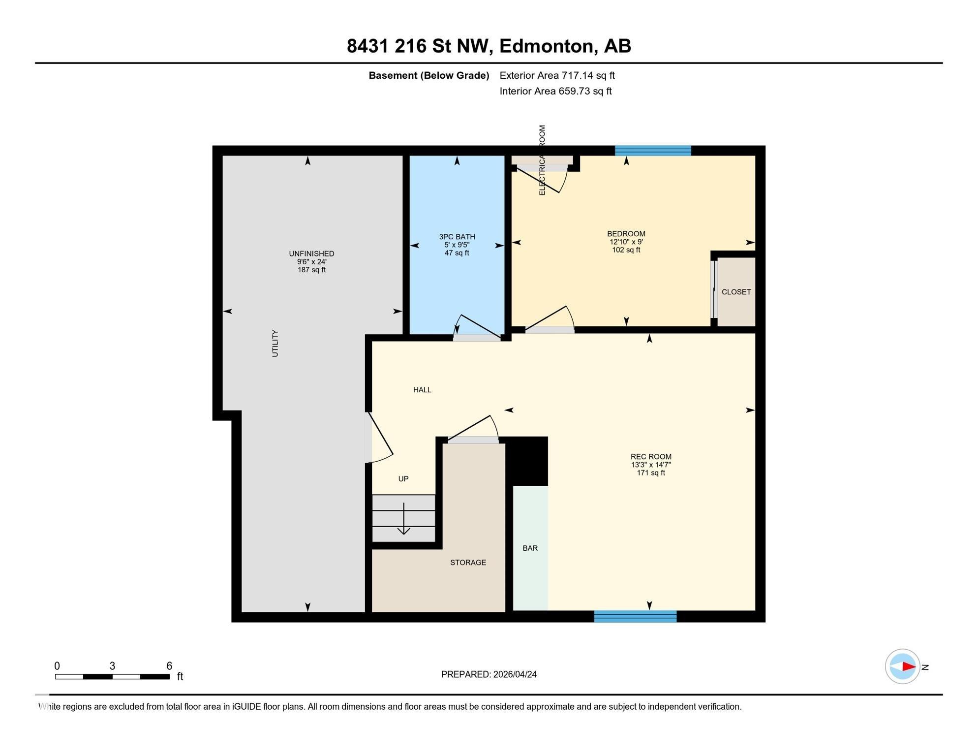 Floor plan - 8431 216 St Nw Nw, Edmonton, AB - Other
