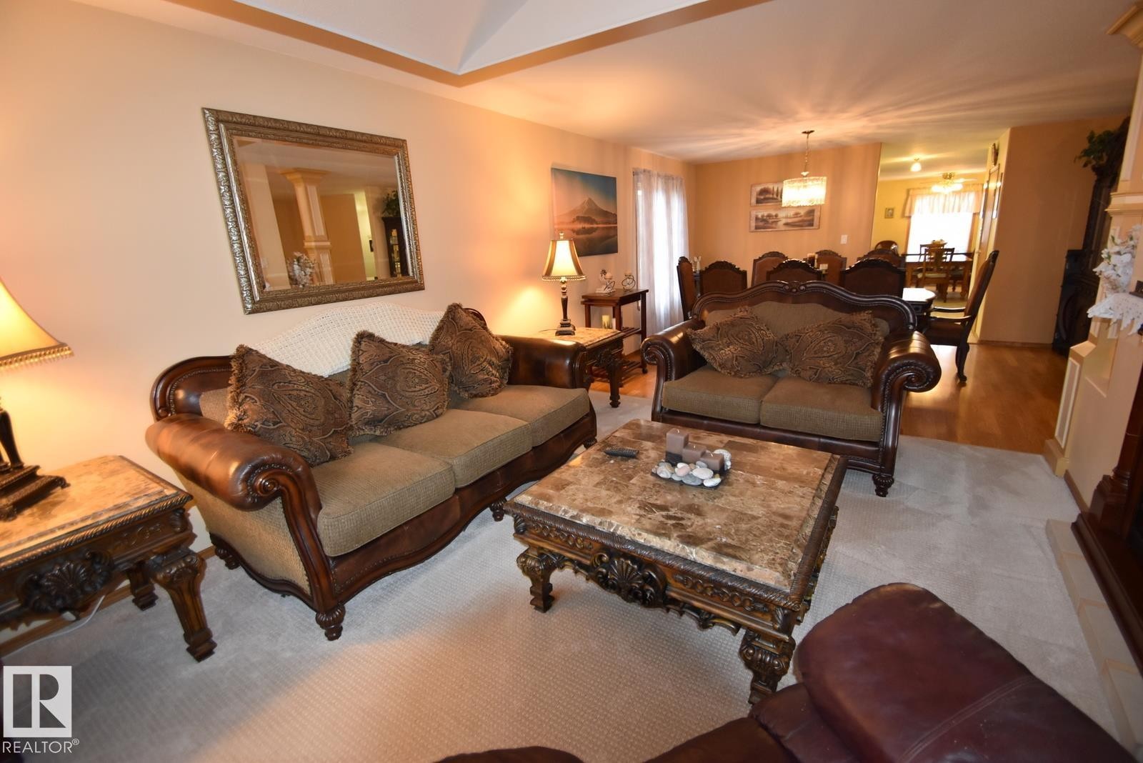 5204 1 Avenue E, Boyle, AB - Indoor Photo Showing Living Room