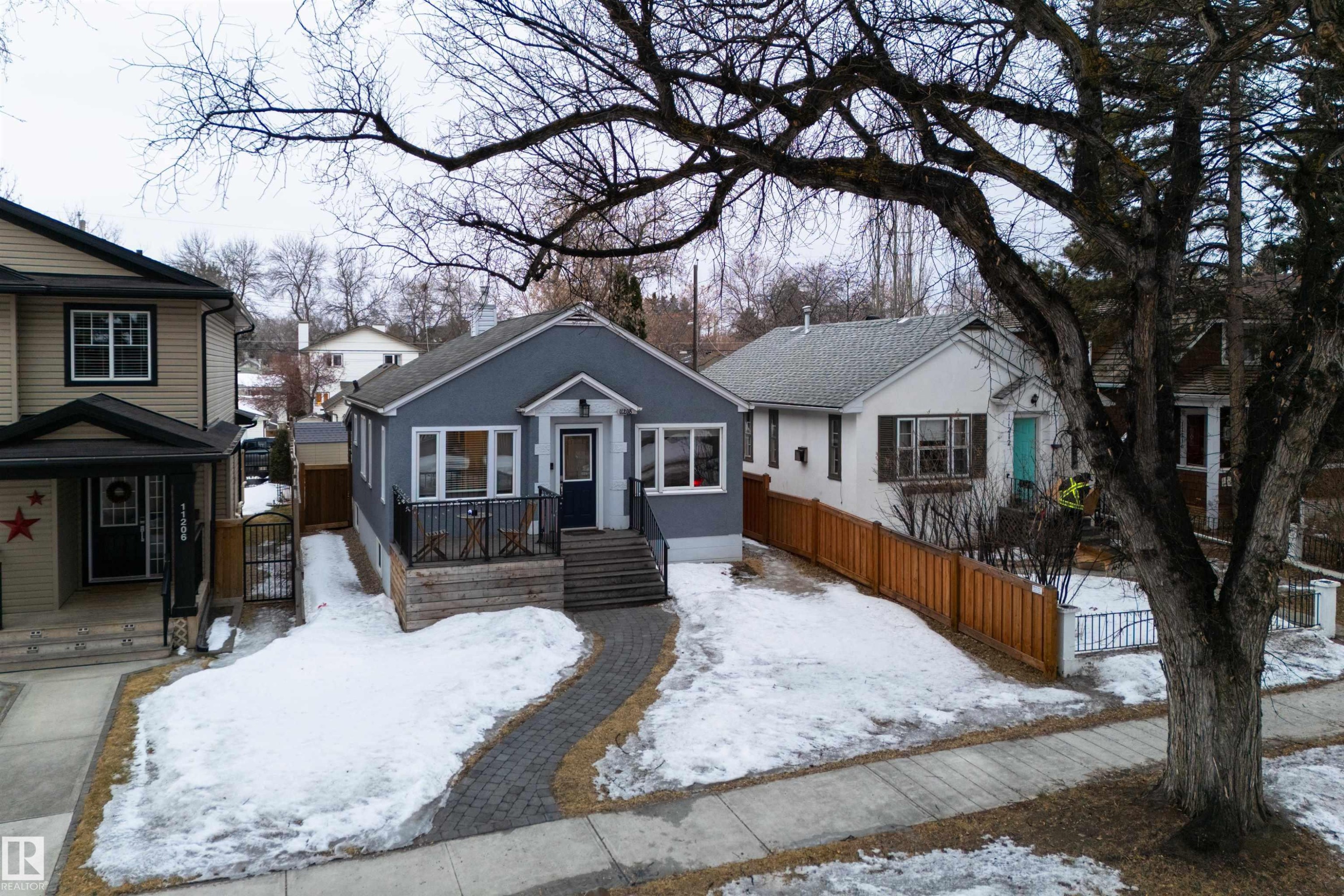11208 66 Street, Edmonton, AB - Outdoor With Deck Patio Veranda With Facade