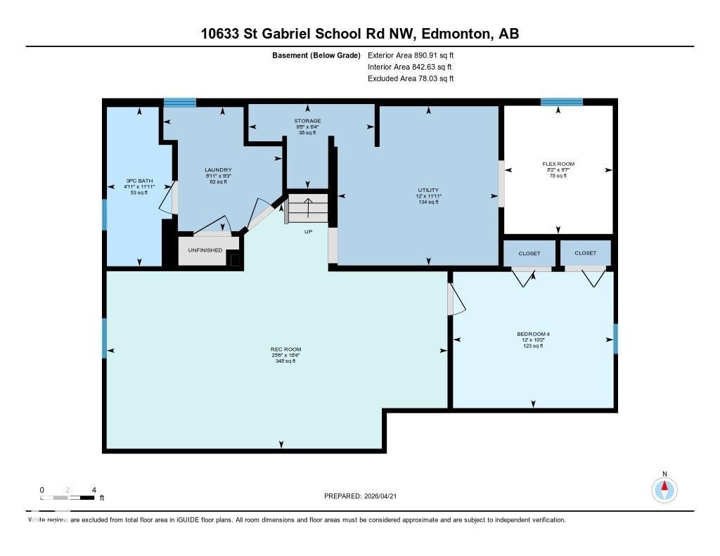 Floor plan - 10633 St Gabriel School Road, Edmonton, AB - Other