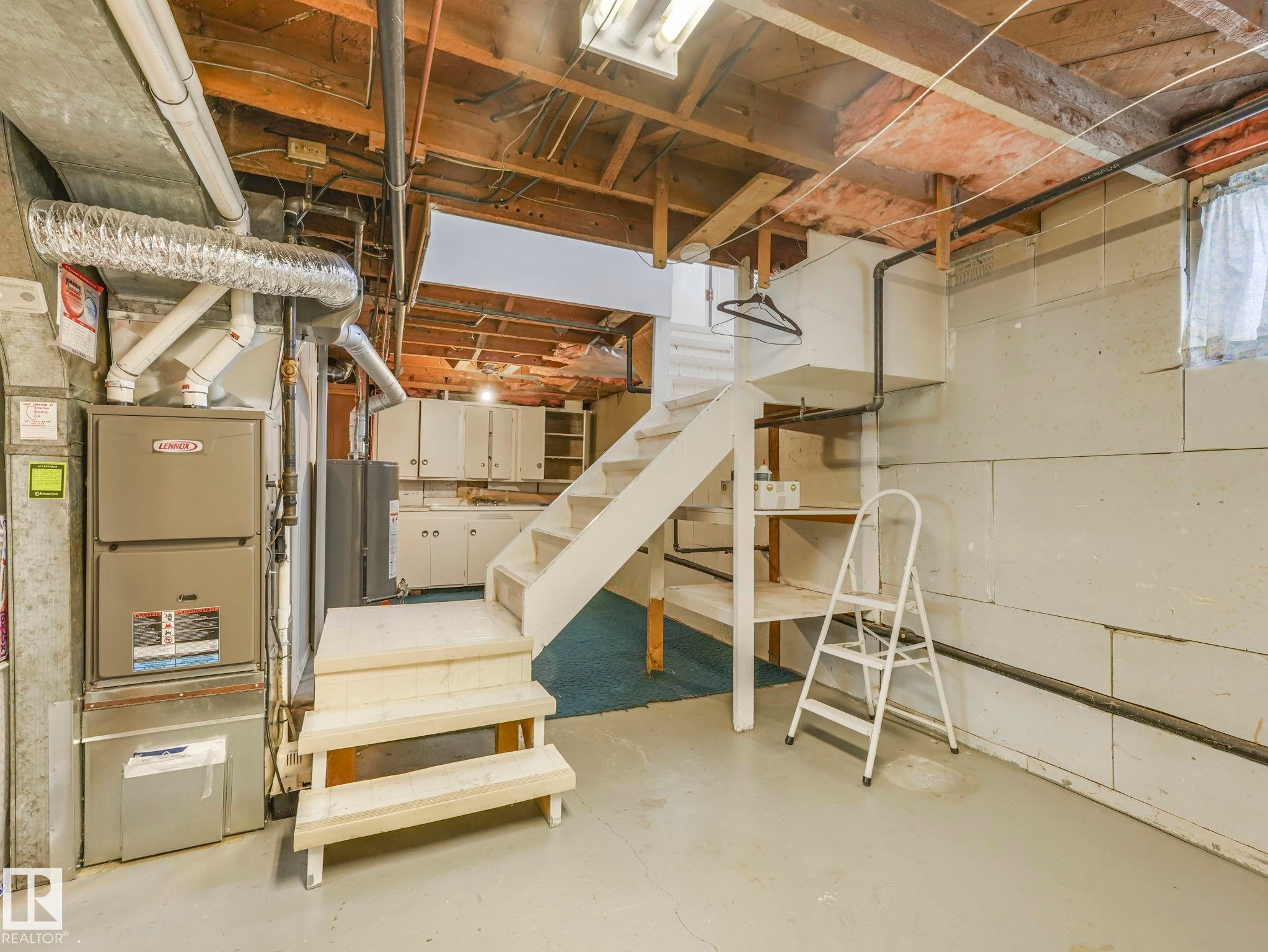 12245 96 Street, Edmonton, AB - Indoor Photo Showing Basement
