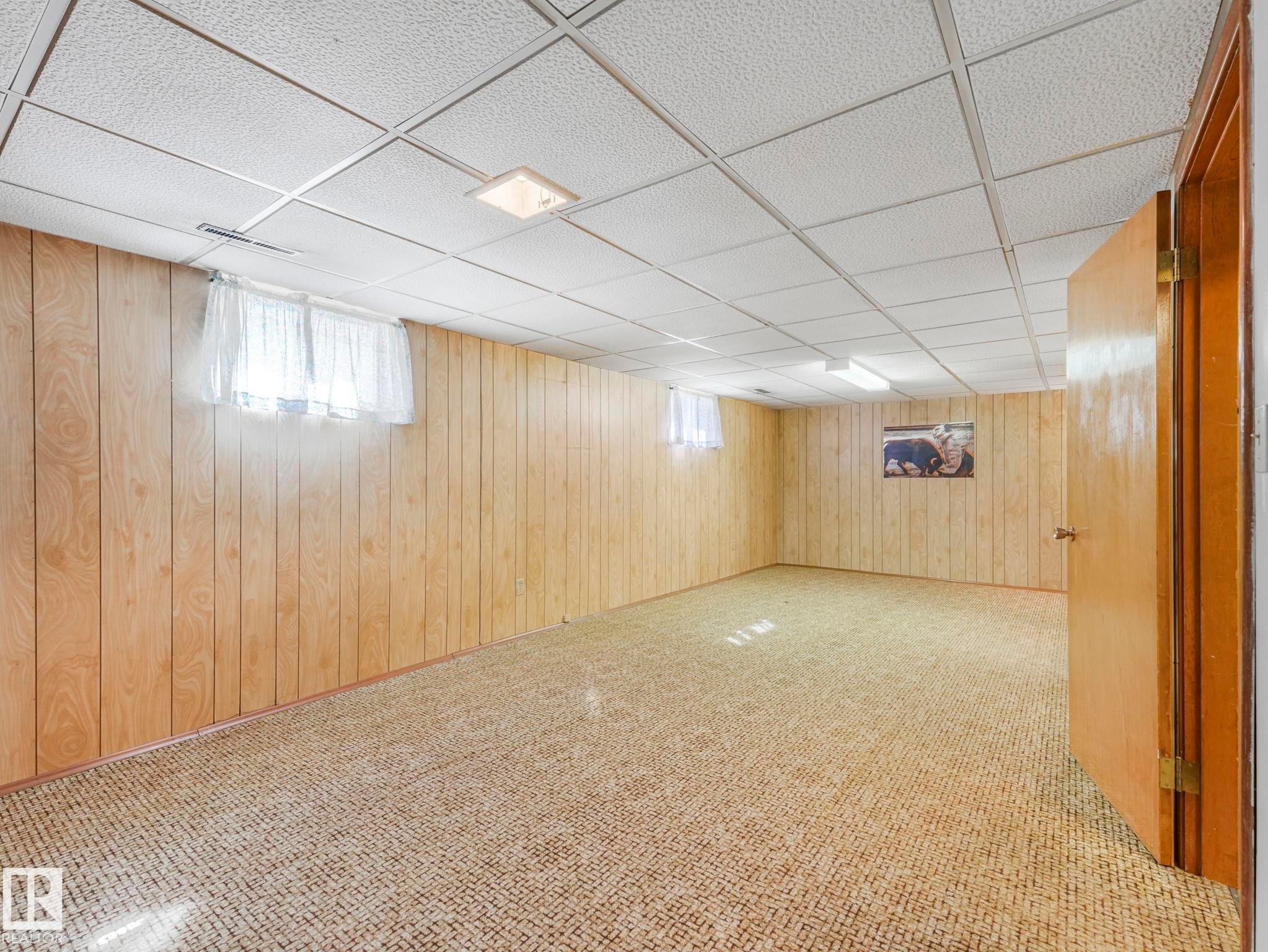 12245 96 Street, Edmonton, AB - Indoor Photo Showing Basement