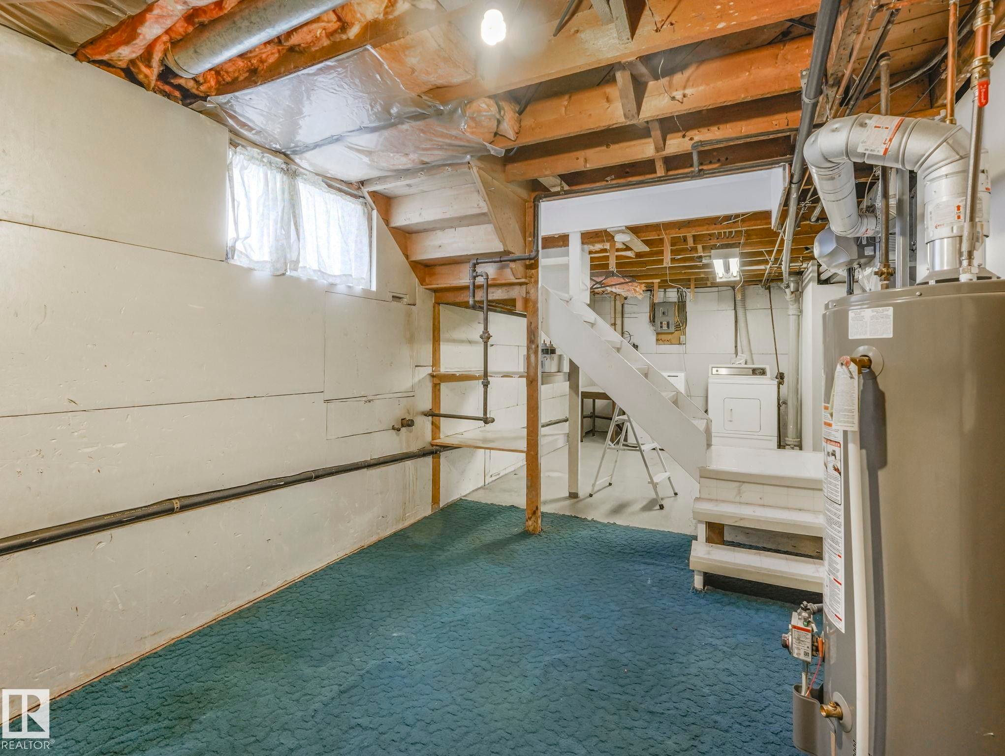12245 96 Street, Edmonton, AB - Indoor Photo Showing Basement