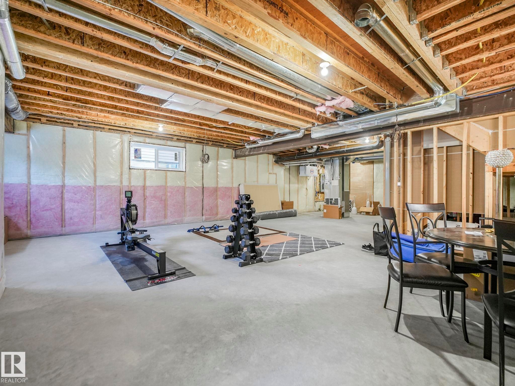 7532 173 Avenue, Edmonton, AB - Indoor Photo Showing Basement