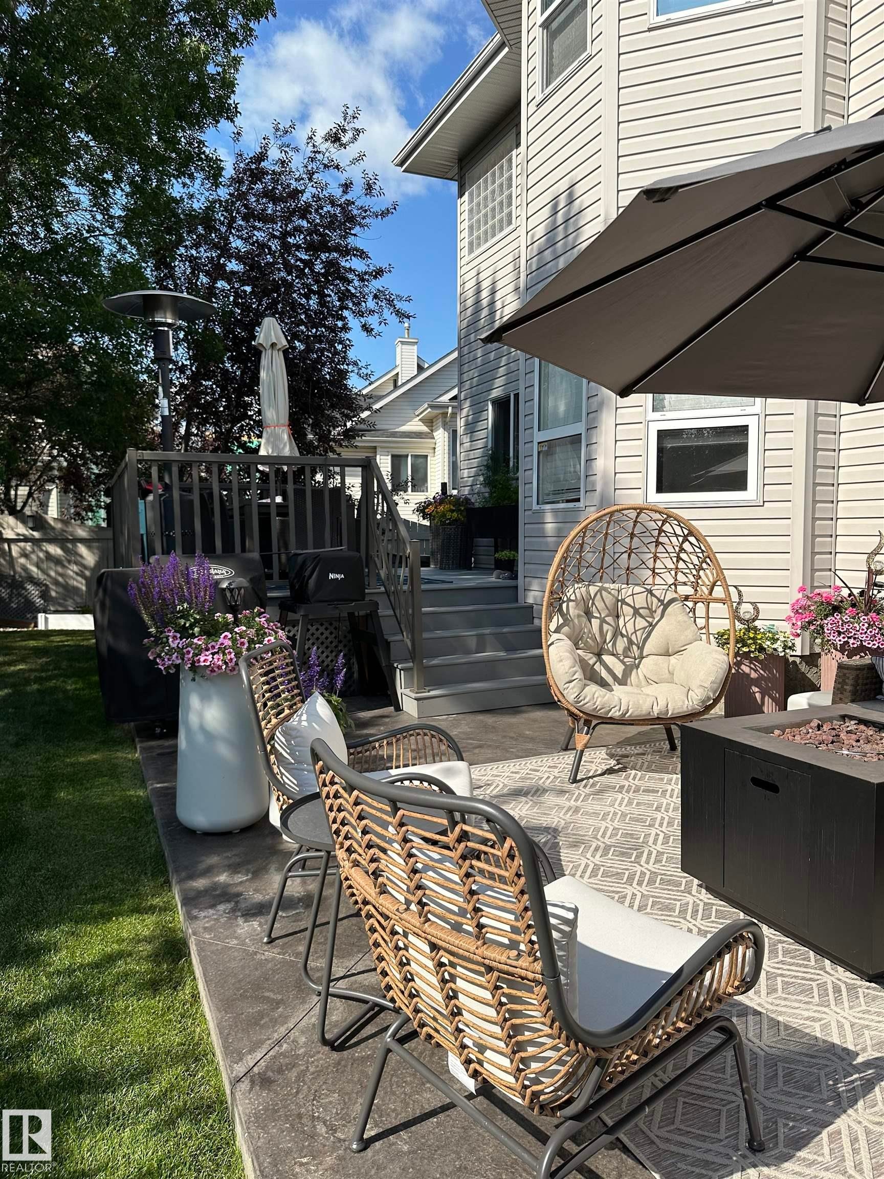 40 Dunfield Crescent, St. Albert, AB - Outdoor With Deck Patio Veranda