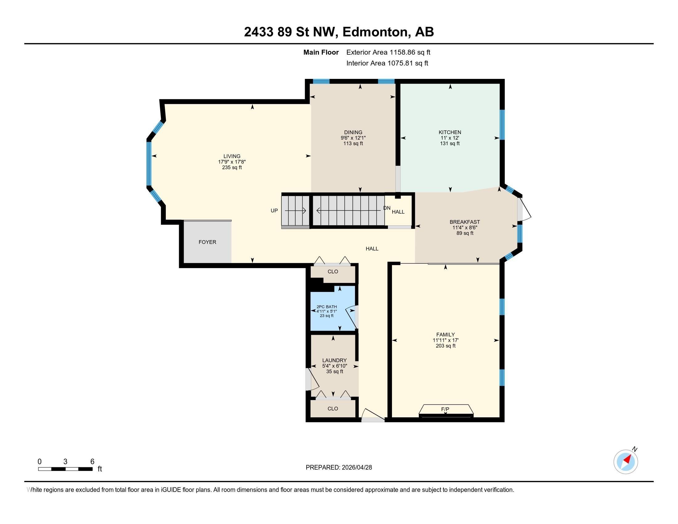 Floor plan - 2433 89 Street, Edmonton, AB - Other