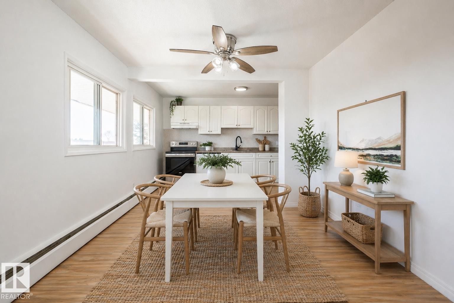 502D 2908 116A Avenue, Edmonton, AB - Indoor Photo Showing Dining Room