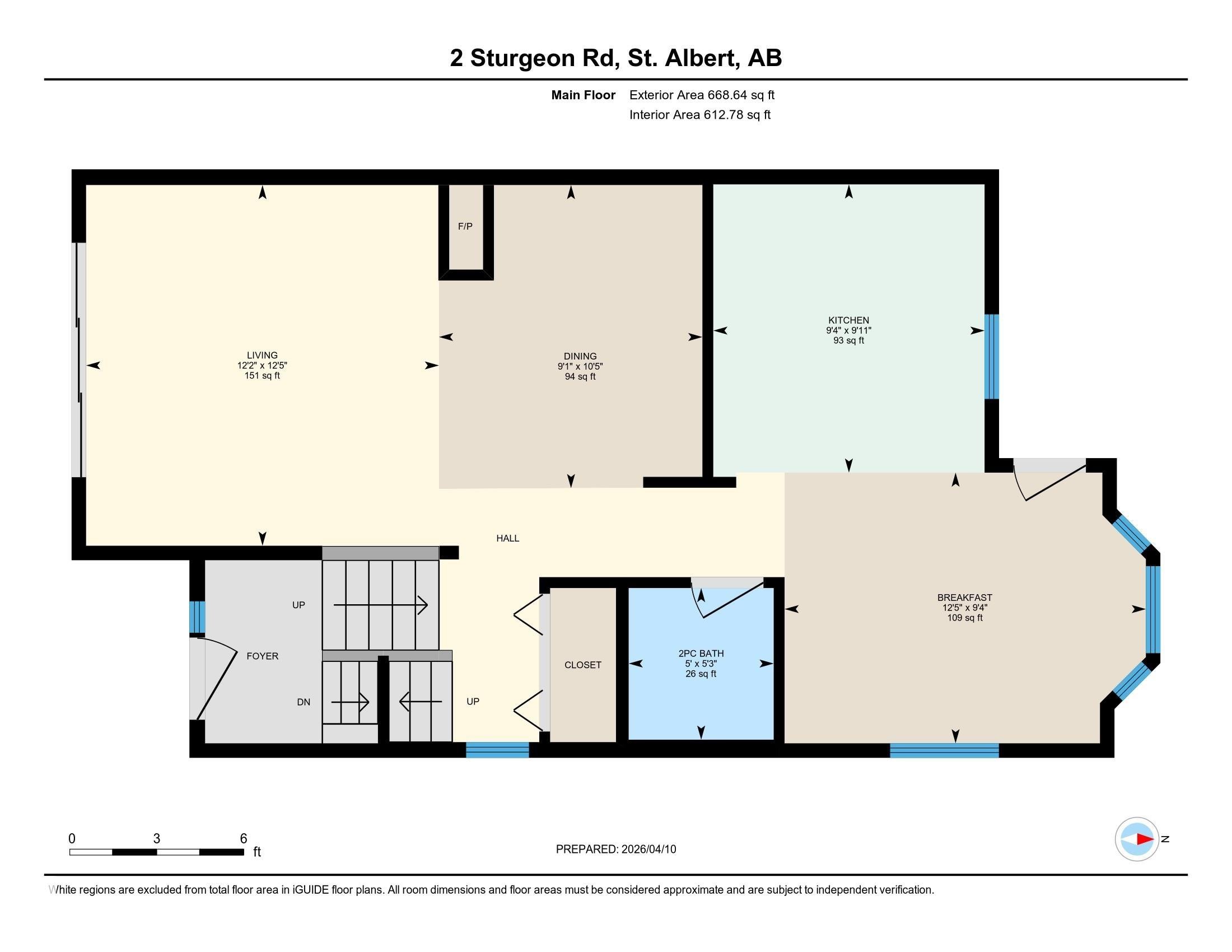 Floor plan - 2 Sturgeon Road, St. Albert, AB - Other
