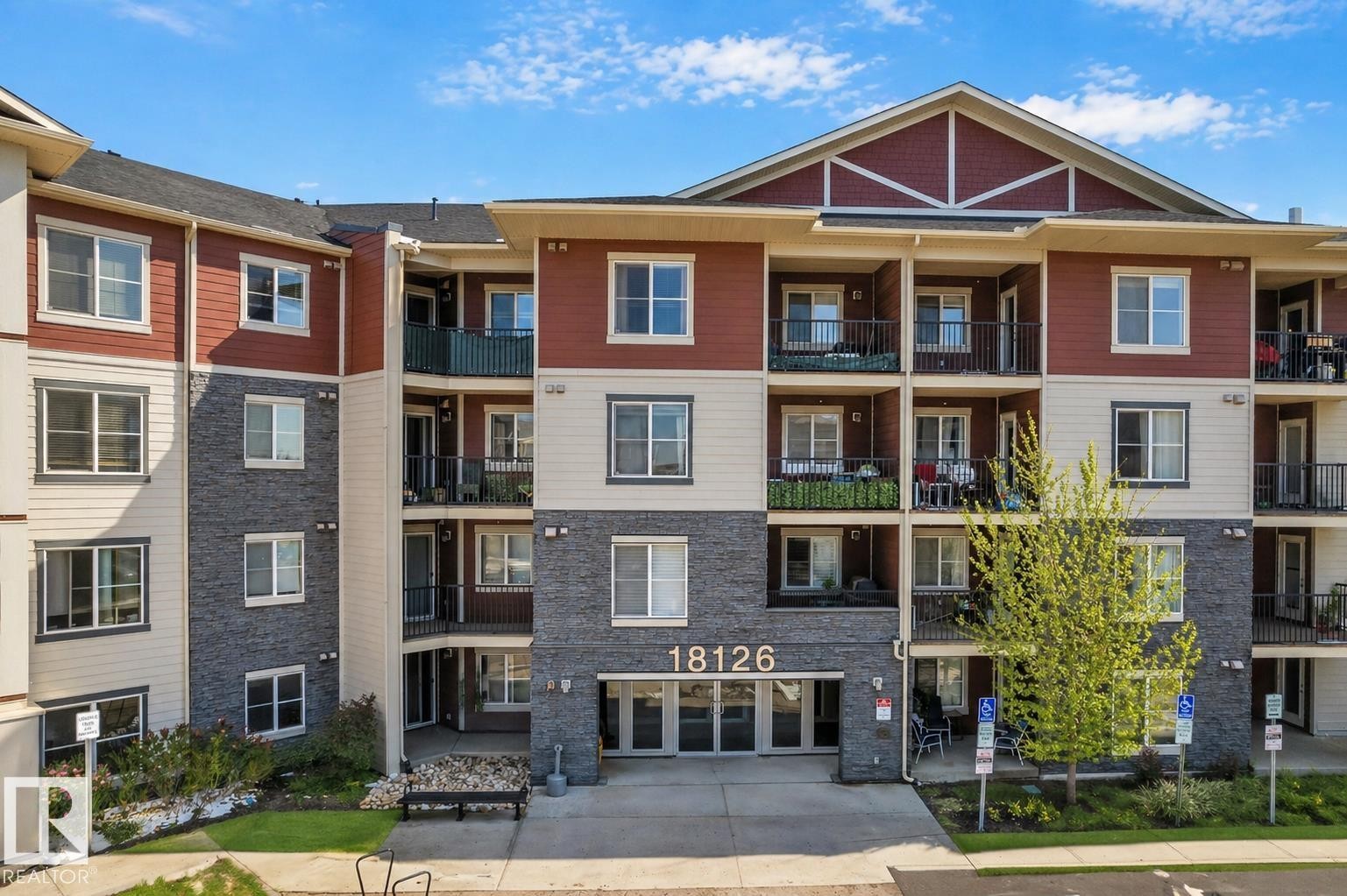 424 18126 77 Street, Edmonton, AB - Outdoor With Balcony With Facade