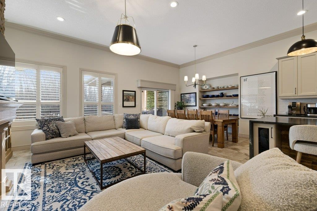 68 Enchanted Way, St. Albert, AB - Indoor Photo Showing Living Room