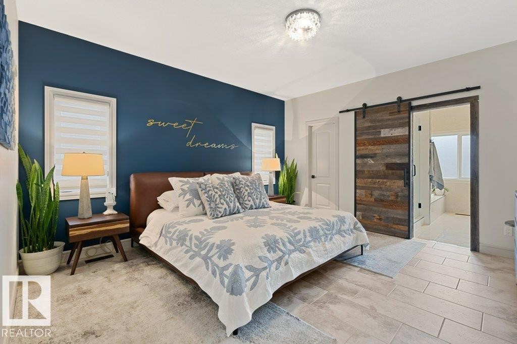 68 Enchanted Way, St. Albert, AB - Indoor Photo Showing Bedroom