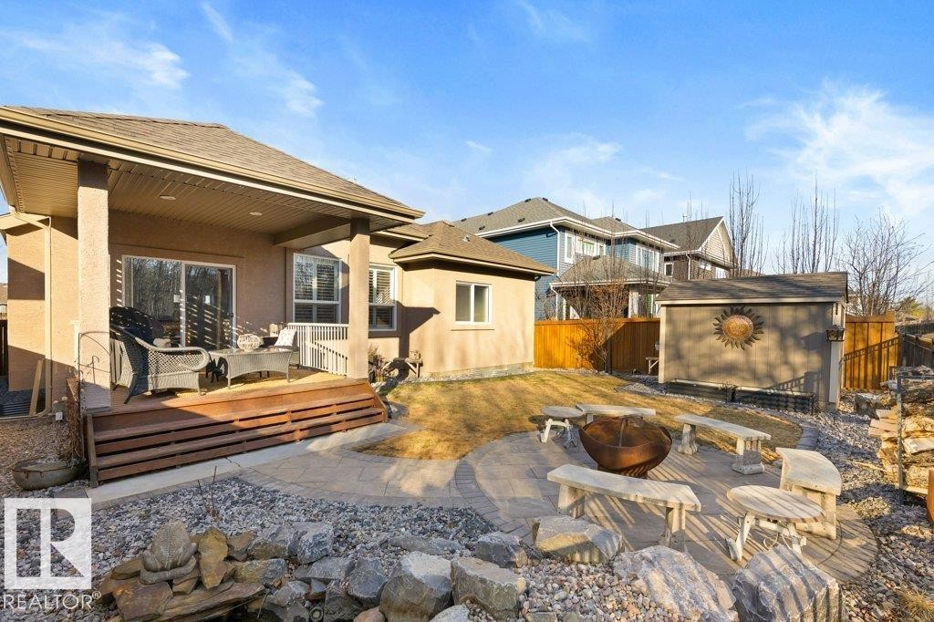 68 Enchanted Way, St. Albert, AB - Outdoor With Deck Patio Veranda