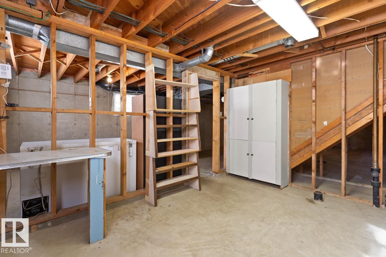 10307 73 Street, Edmonton, AB - Indoor Photo Showing Basement