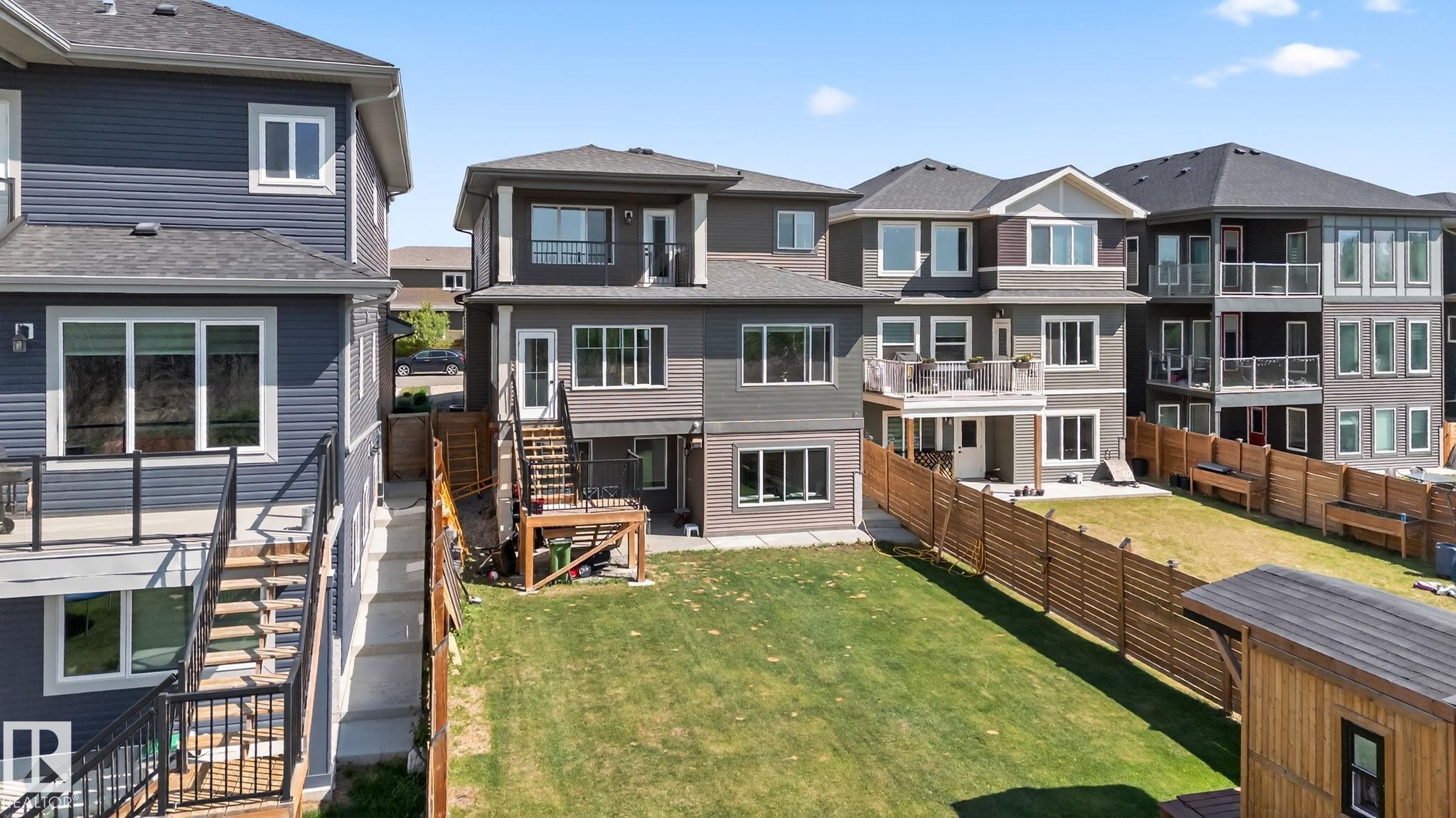 4119 7 Avenue, Edmonton, AB - Outdoor With Balcony