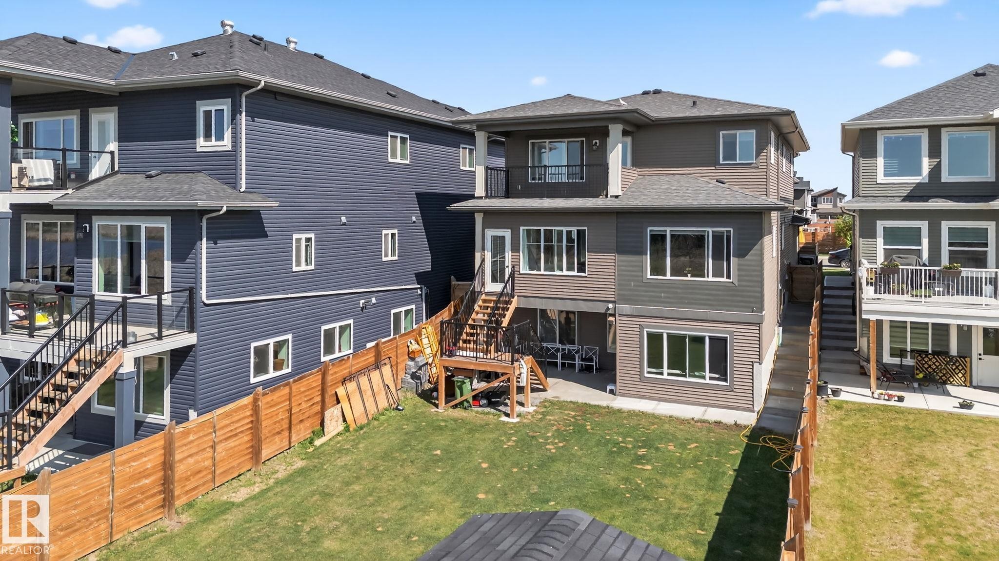 4119 7 Avenue, Edmonton, AB - Outdoor With Balcony