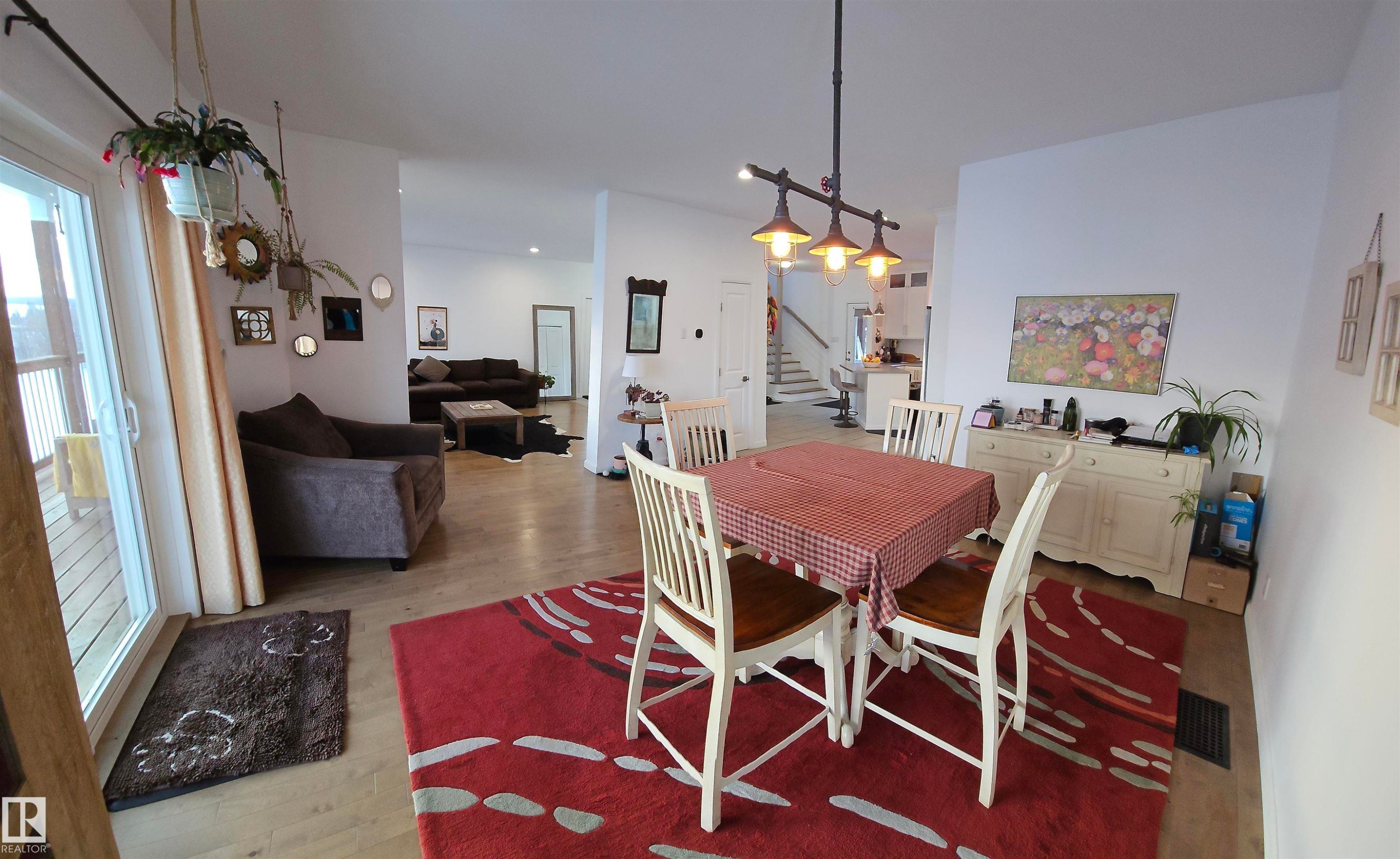 58513 Range Road 231, Rural Thorhild County, AB - Indoor Photo Showing Dining Room