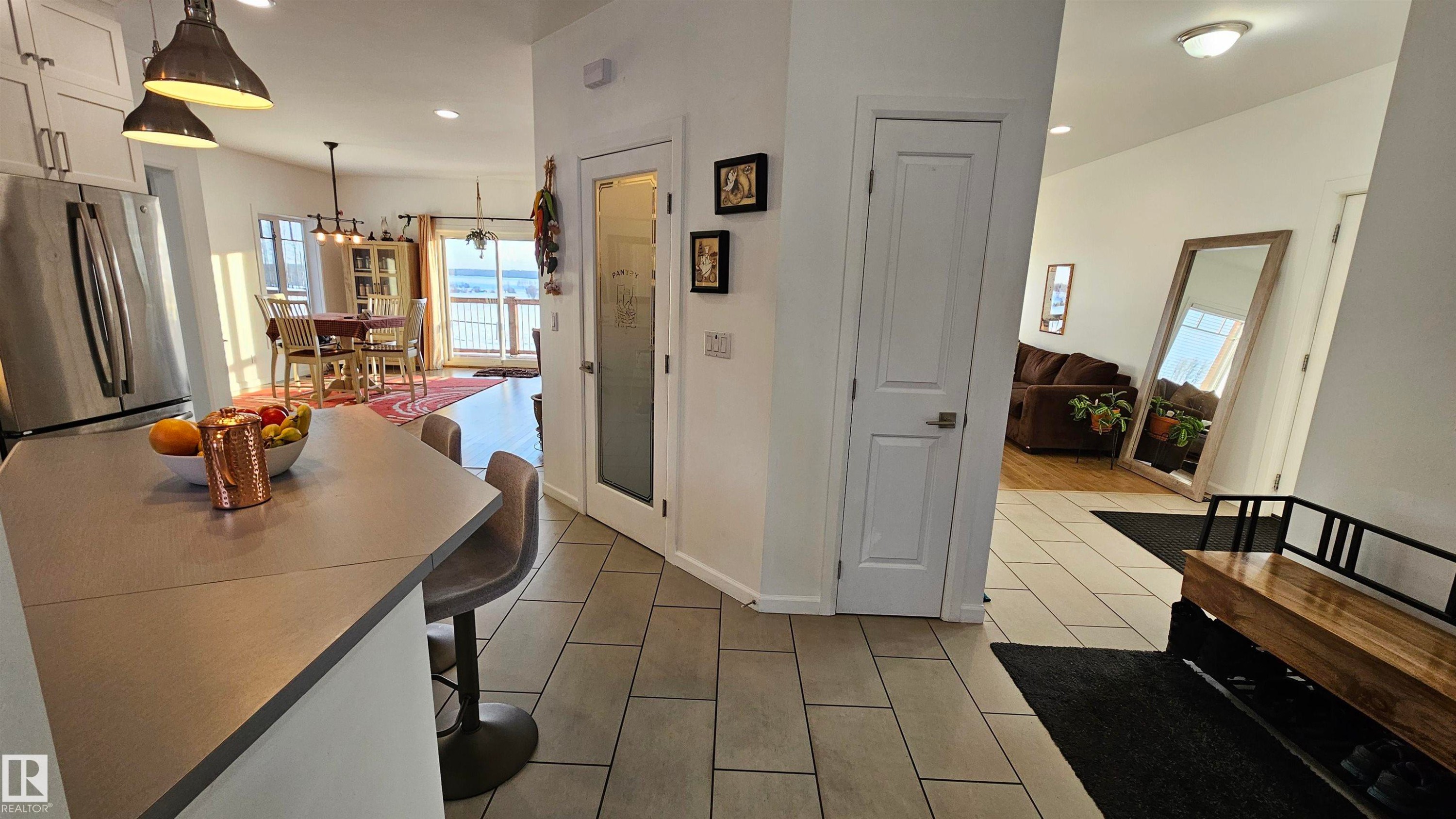 view from front entrance - 58513 Range Road 231, Rural Thorhild County, AB - Indoor