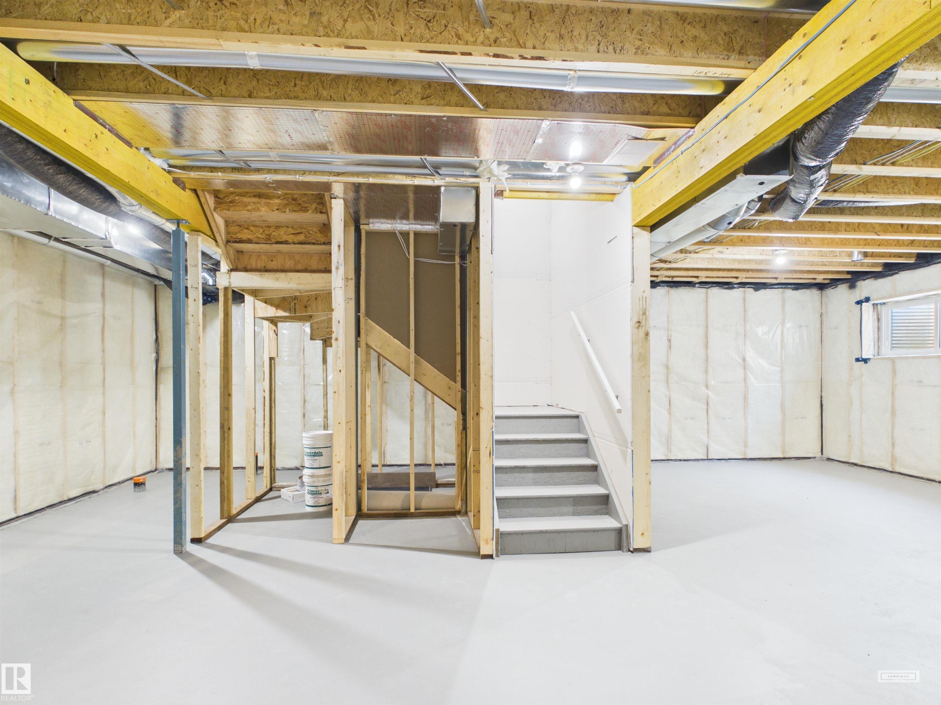 3 Emerson Landing, Spruce Grove, AB - Indoor Photo Showing Basement