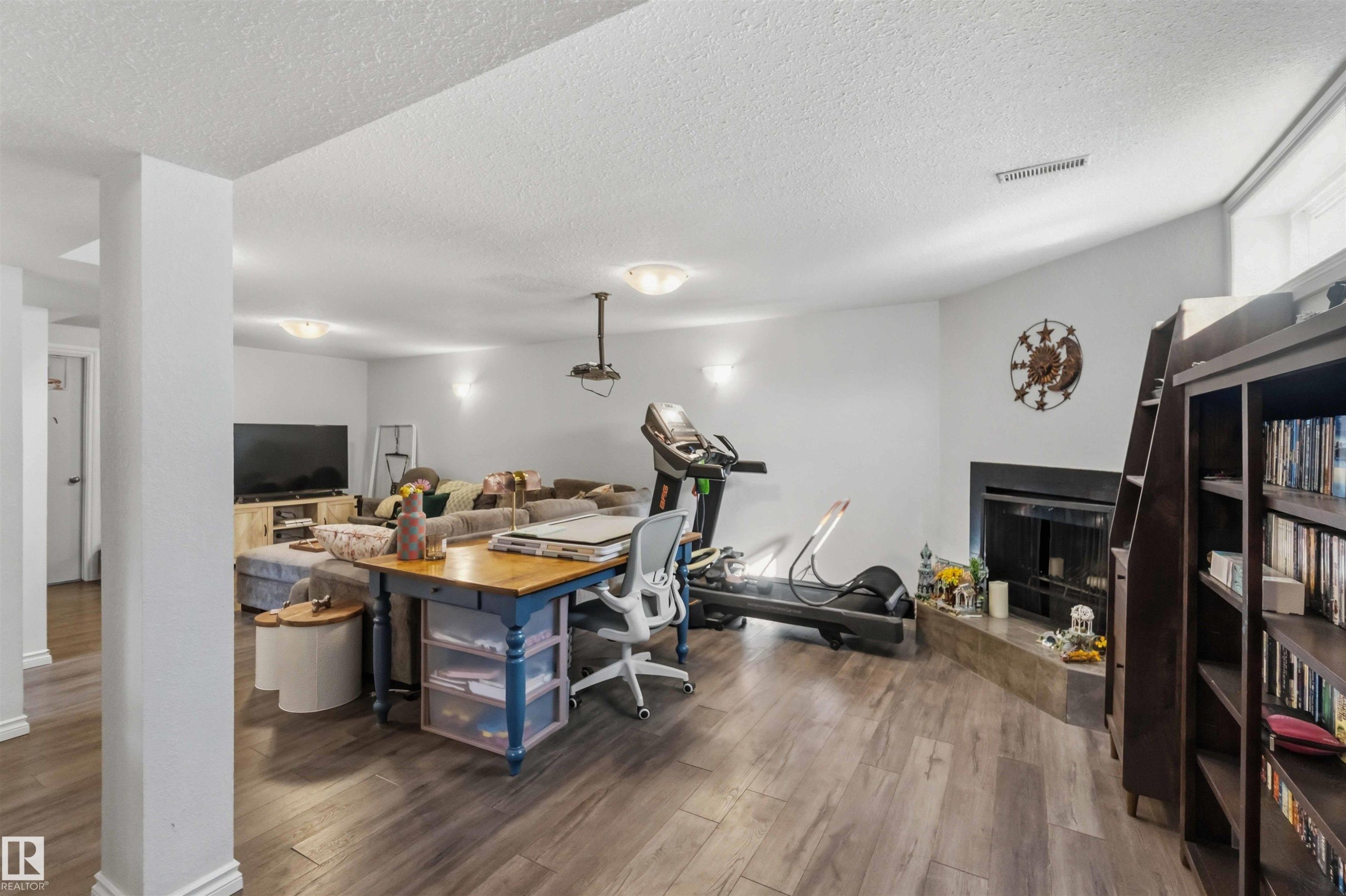 3119 110 Avenue, Edmonton, AB - Indoor Photo Showing Gym Room