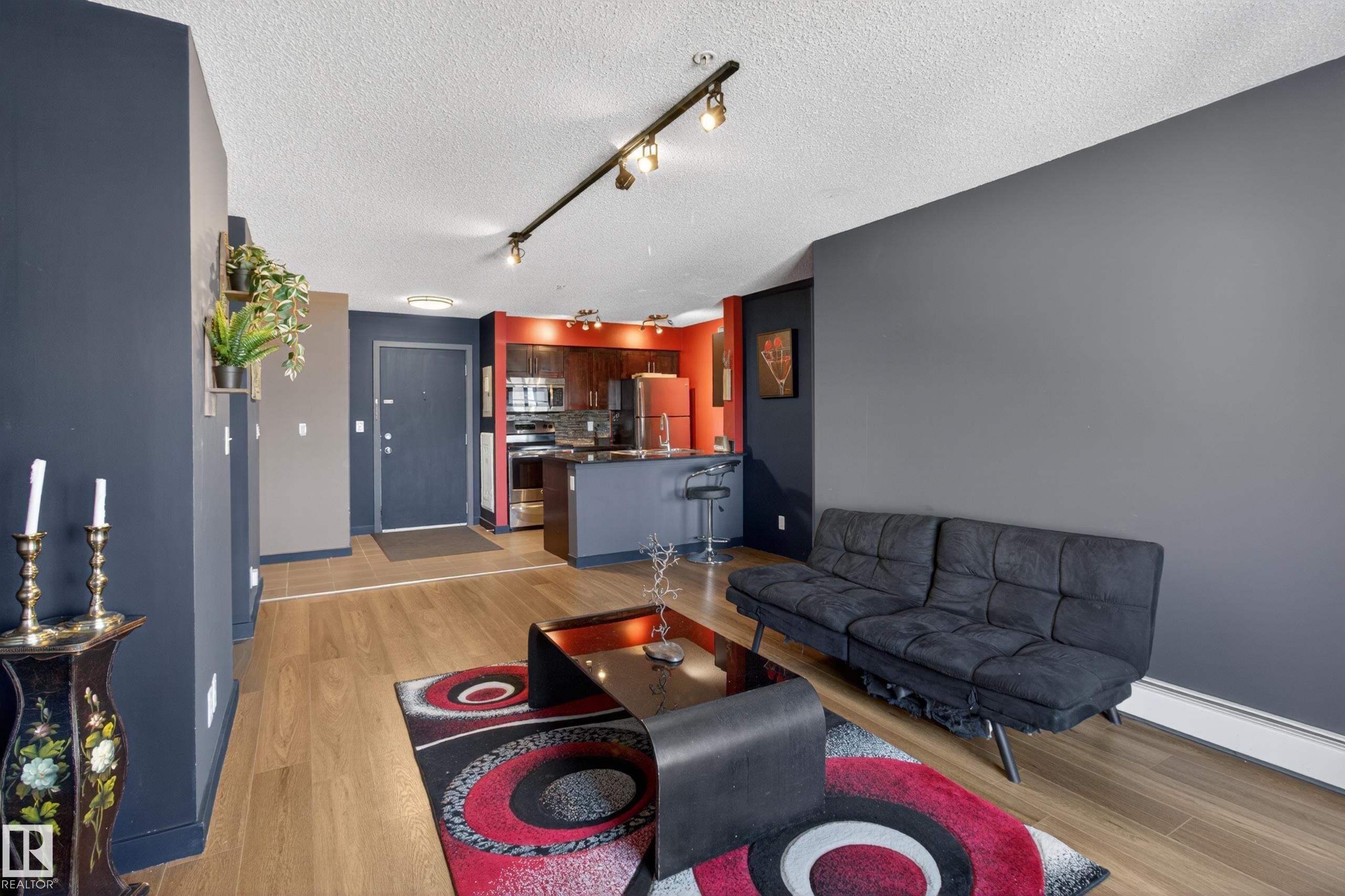 308 12045 22 Avenue, Edmonton, AB - Indoor Photo Showing Living Room