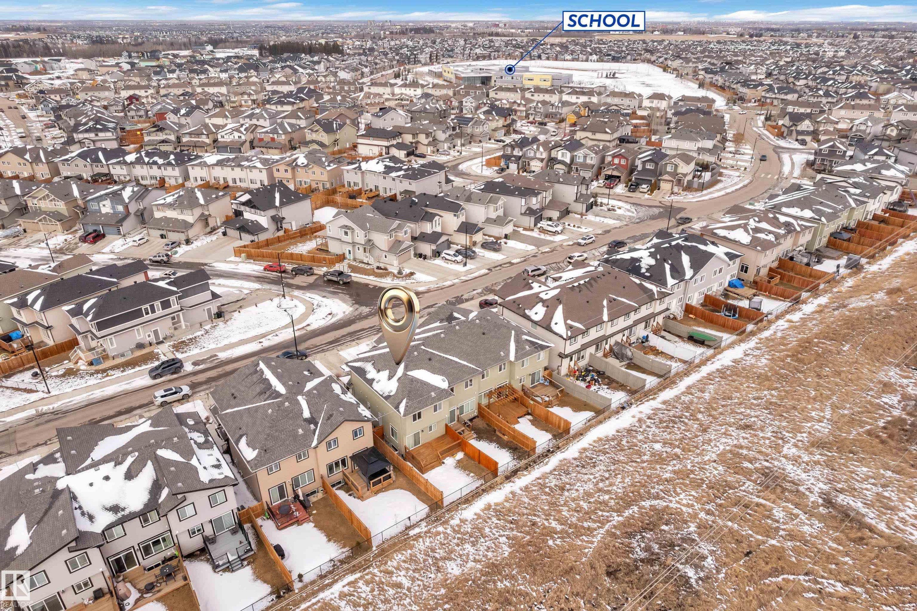 8781 Carson Way, Edmonton, AB - With View