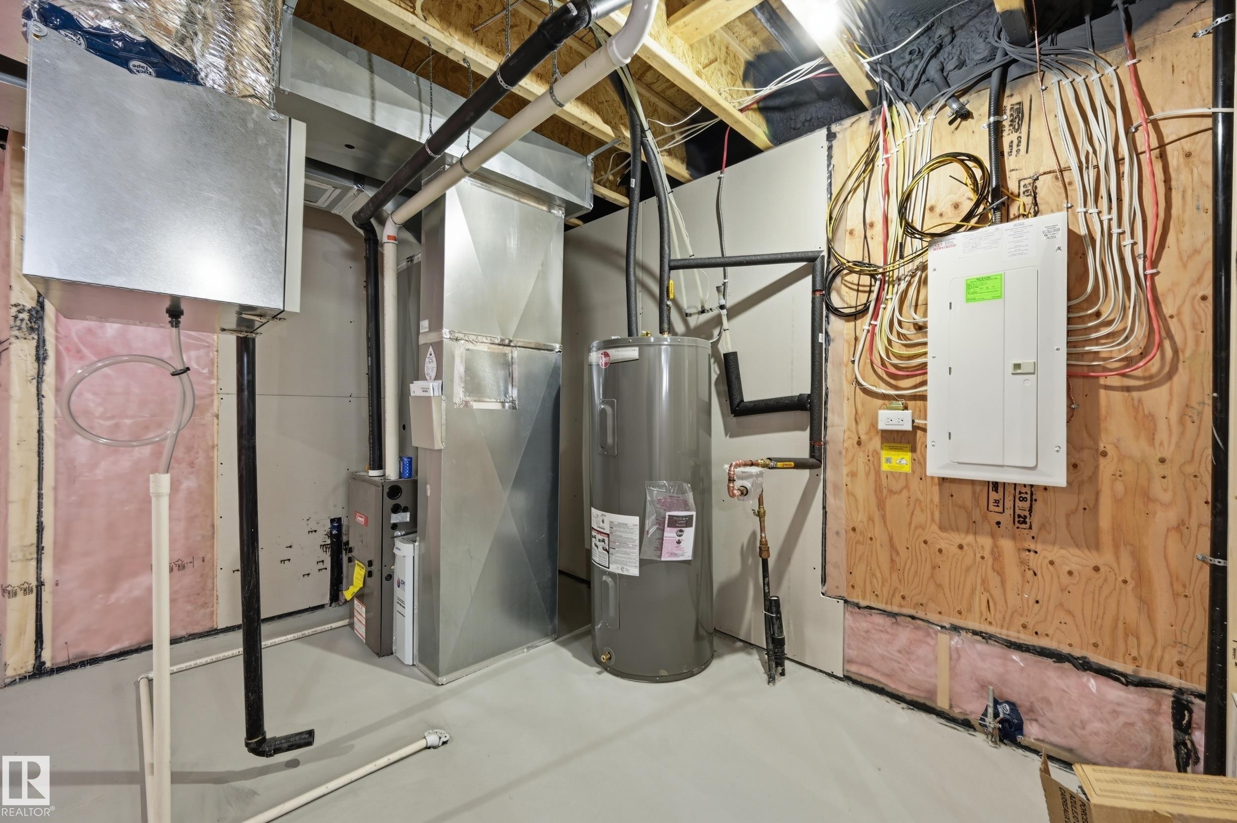 243 Wattle Road, Leduc, AB - Indoor Photo Showing Basement